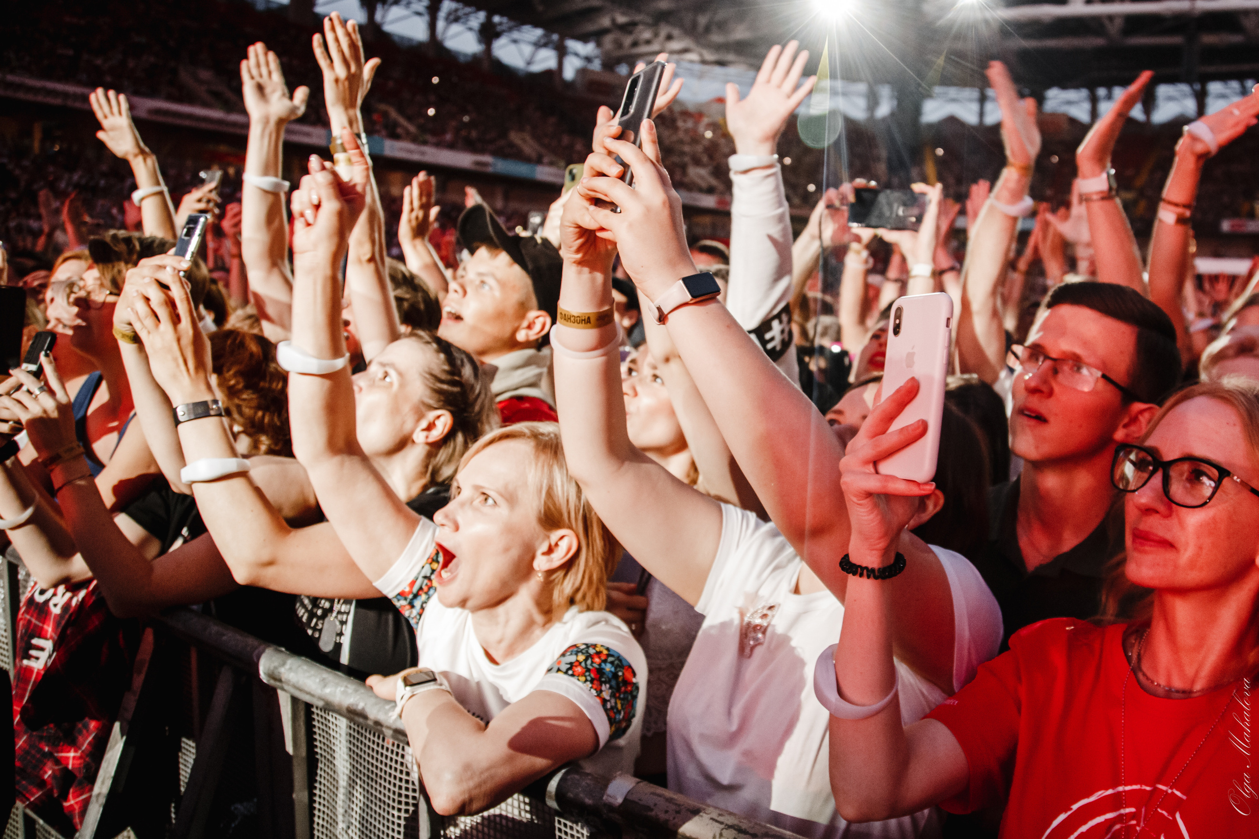 Диана Арбенина и Ночные Снайперы, Открытие Банк Арена. Фотограф Ольга Махалова — Санкт-Петербург, Москва, Нижний Новгород