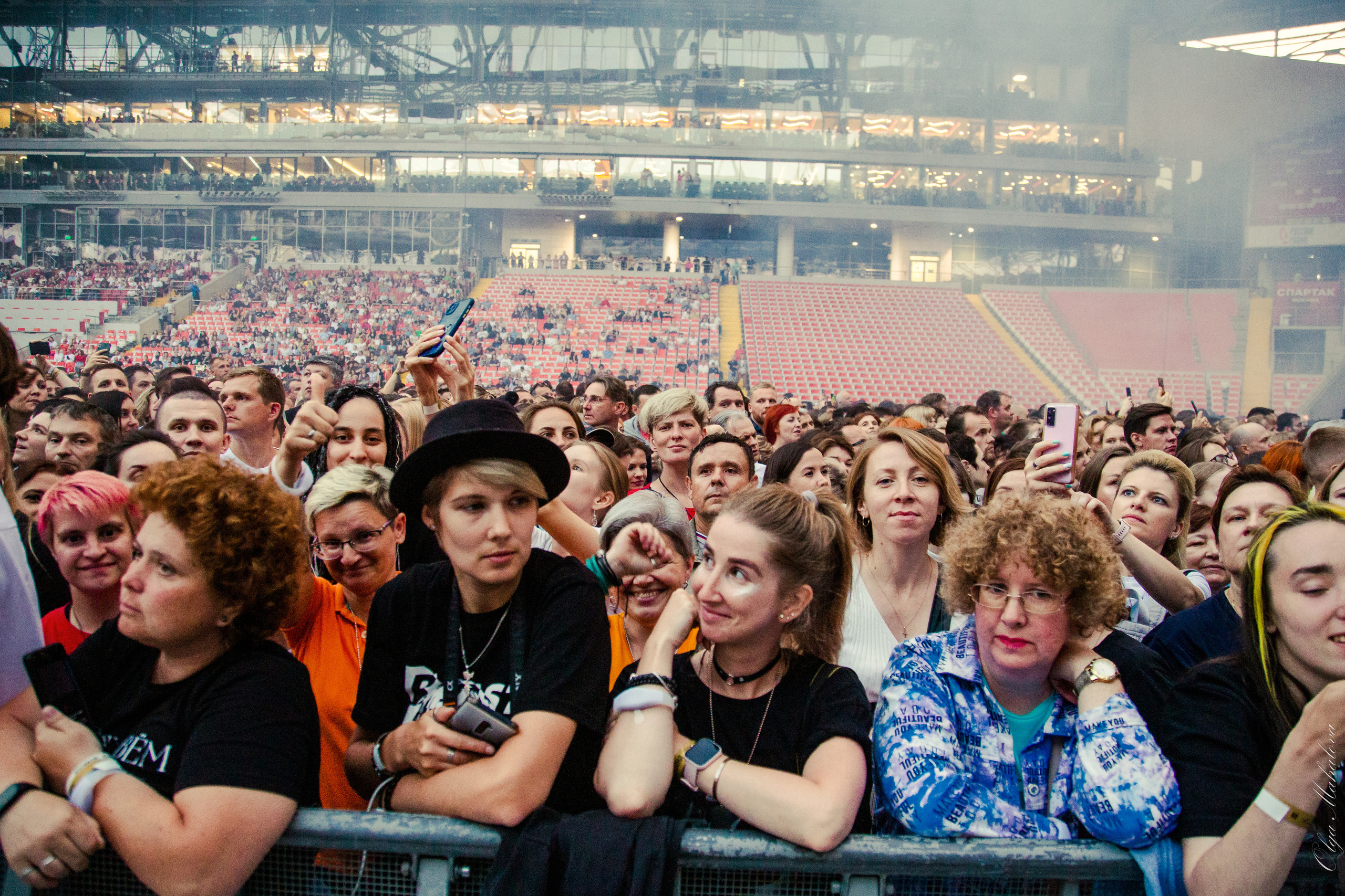 Диана Арбенина и Ночные Снайперы, Открытие Банк Арена. Фотограф Ольга Махалова — Санкт-Петербург, Москва, Нижний Новгород
