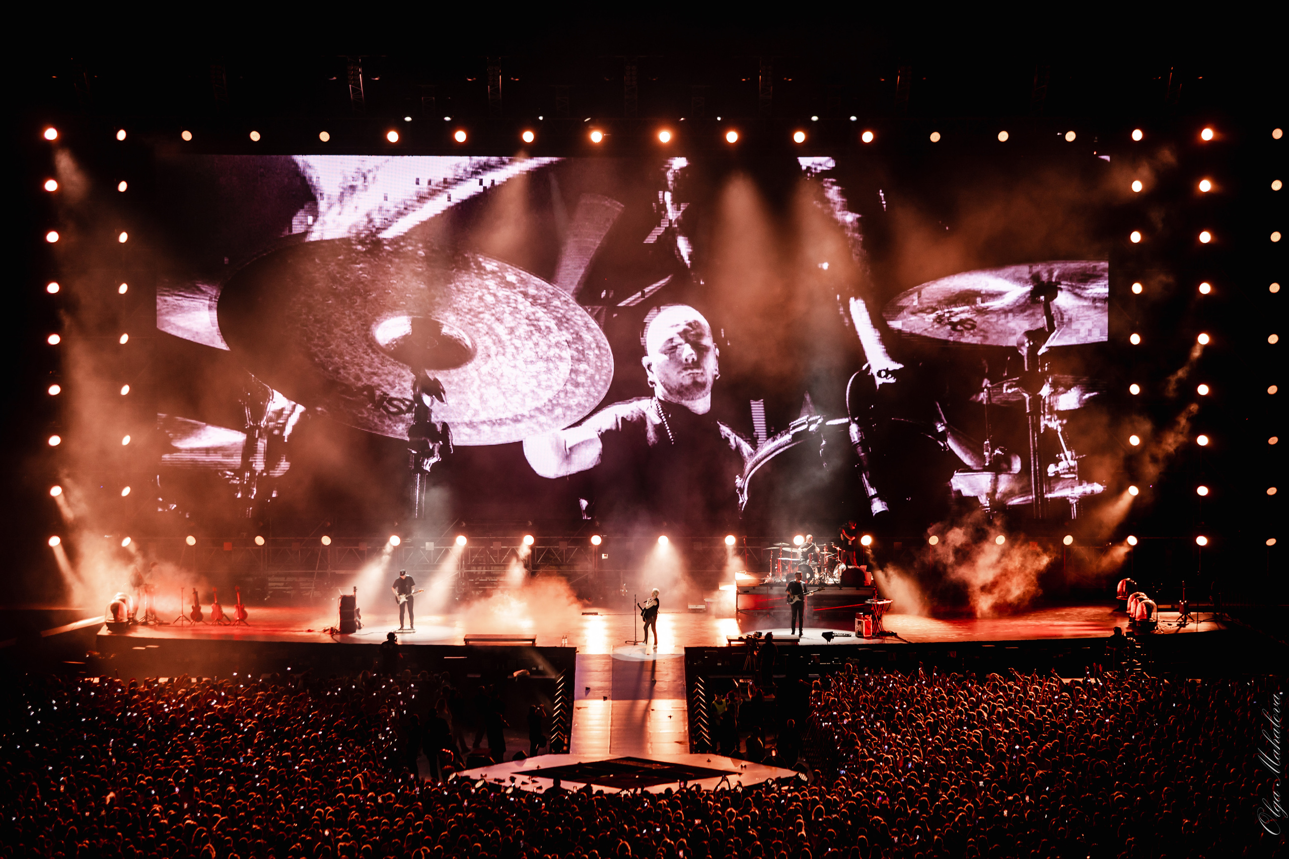 Диана Арбенина и Ночные Снайперы, Открытие Банк Арена. Фотограф Ольга Махалова — Санкт-Петербург, Москва, Нижний Новгород