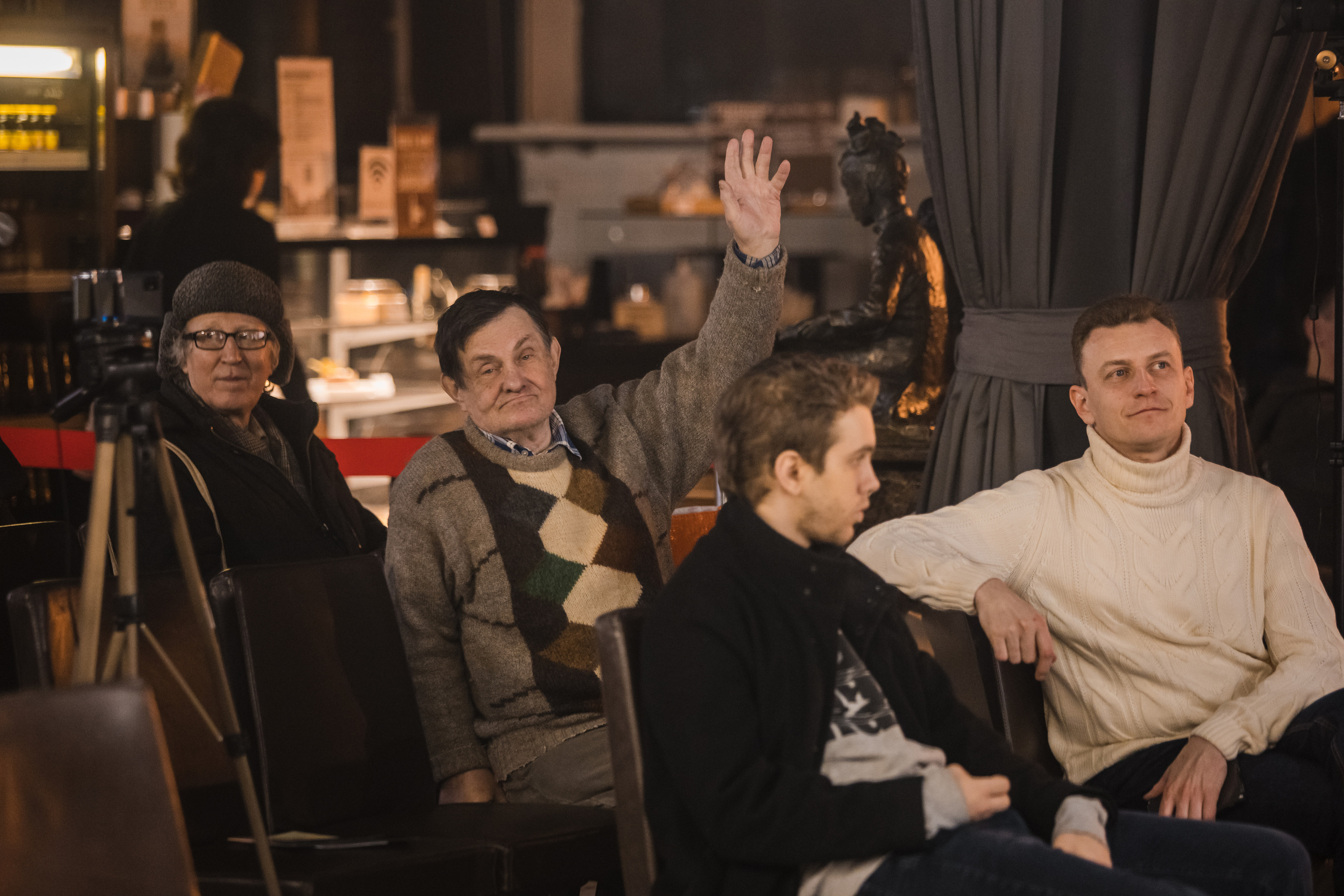 Презентация книги Илоны Давыдовой. Фотограф Ольга Махалова — Санкт-Петербург, Москва, Нижний Новгород