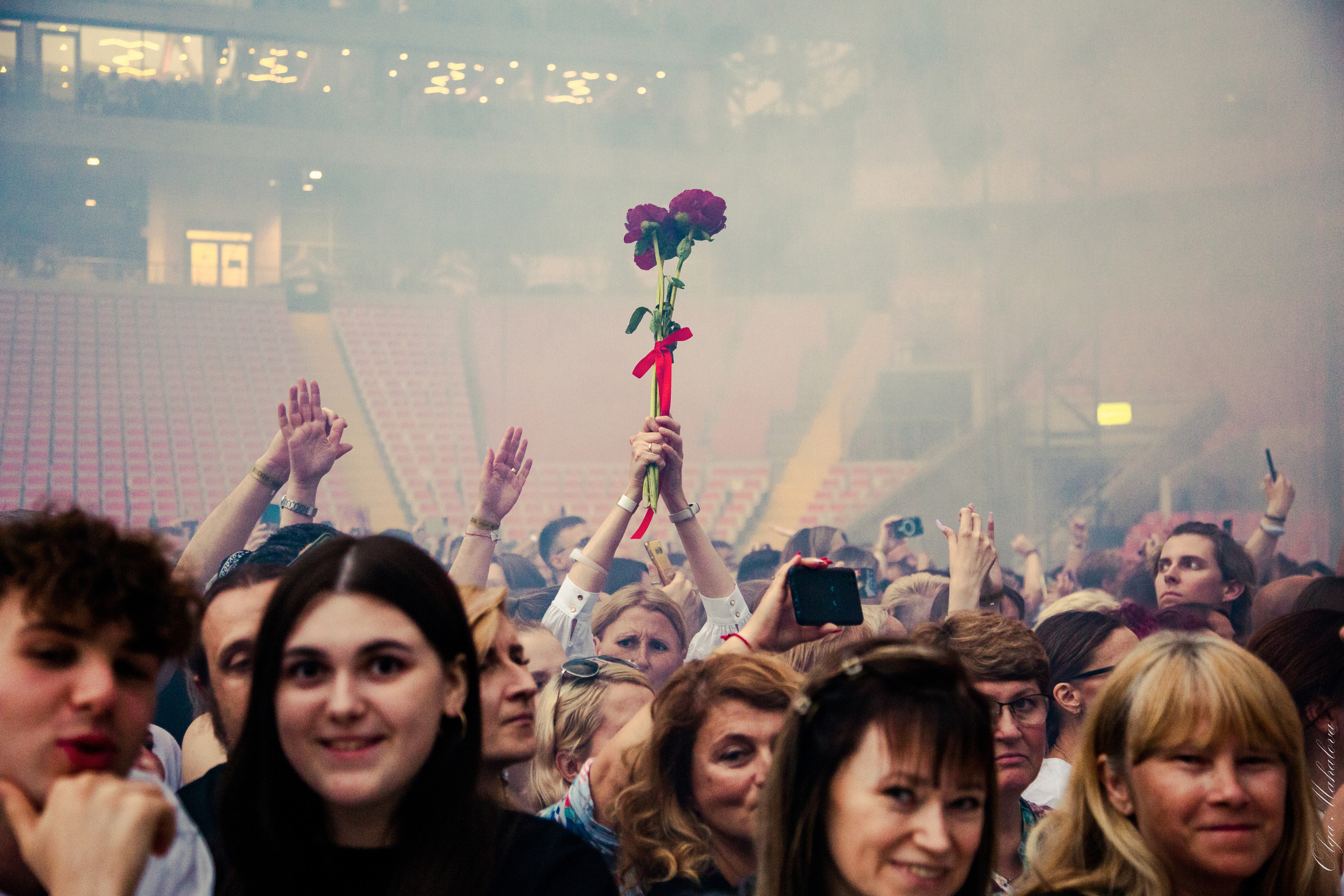 Диана Арбенина и Ночные Снайперы, Открытие Банк Арена. Фотограф Ольга Махалова — Санкт-Петербург, Москва, Нижний Новгород