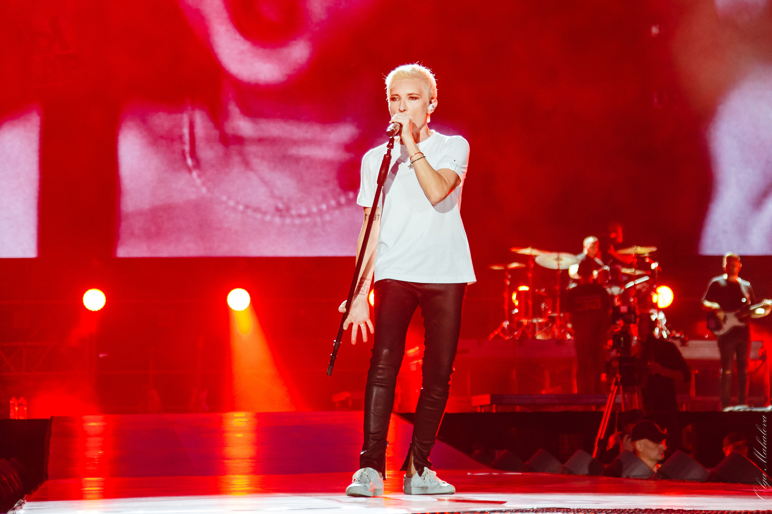 Диана Арбенина и Ночные Снайперы, Открытие Банк Арена. Фотограф Ольга Махалова — Санкт-Петербург, Москва, Нижний Новгород