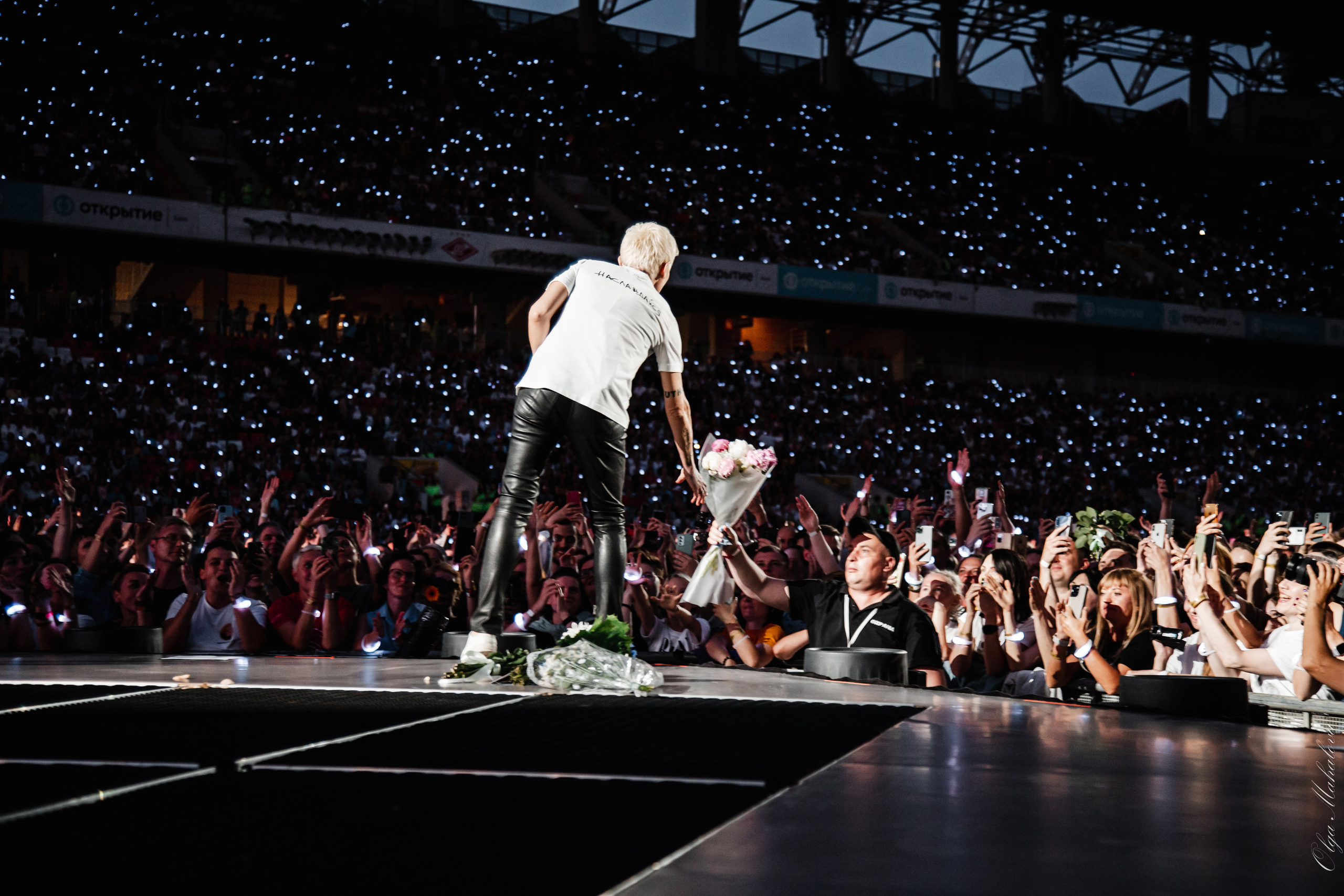 Диана Арбенина и Ночные Снайперы, Открытие Банк Арена. Фотограф Ольга Махалова — Санкт-Петербург, Москва, Нижний Новгород