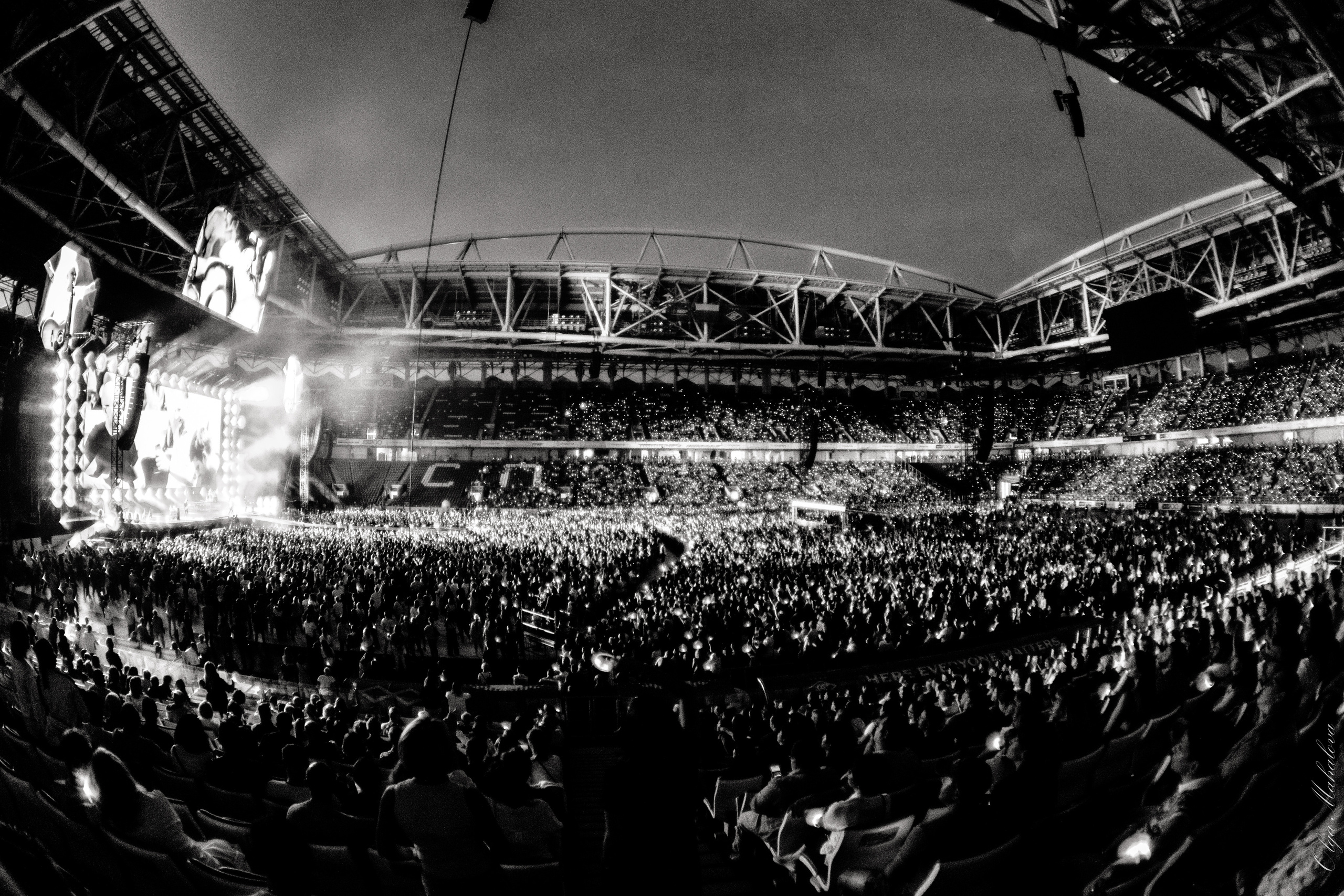 Диана Арбенина и Ночные Снайперы, Открытие Банк Арена. Фотограф Ольга Махалова — Санкт-Петербург, Москва, Нижний Новгород