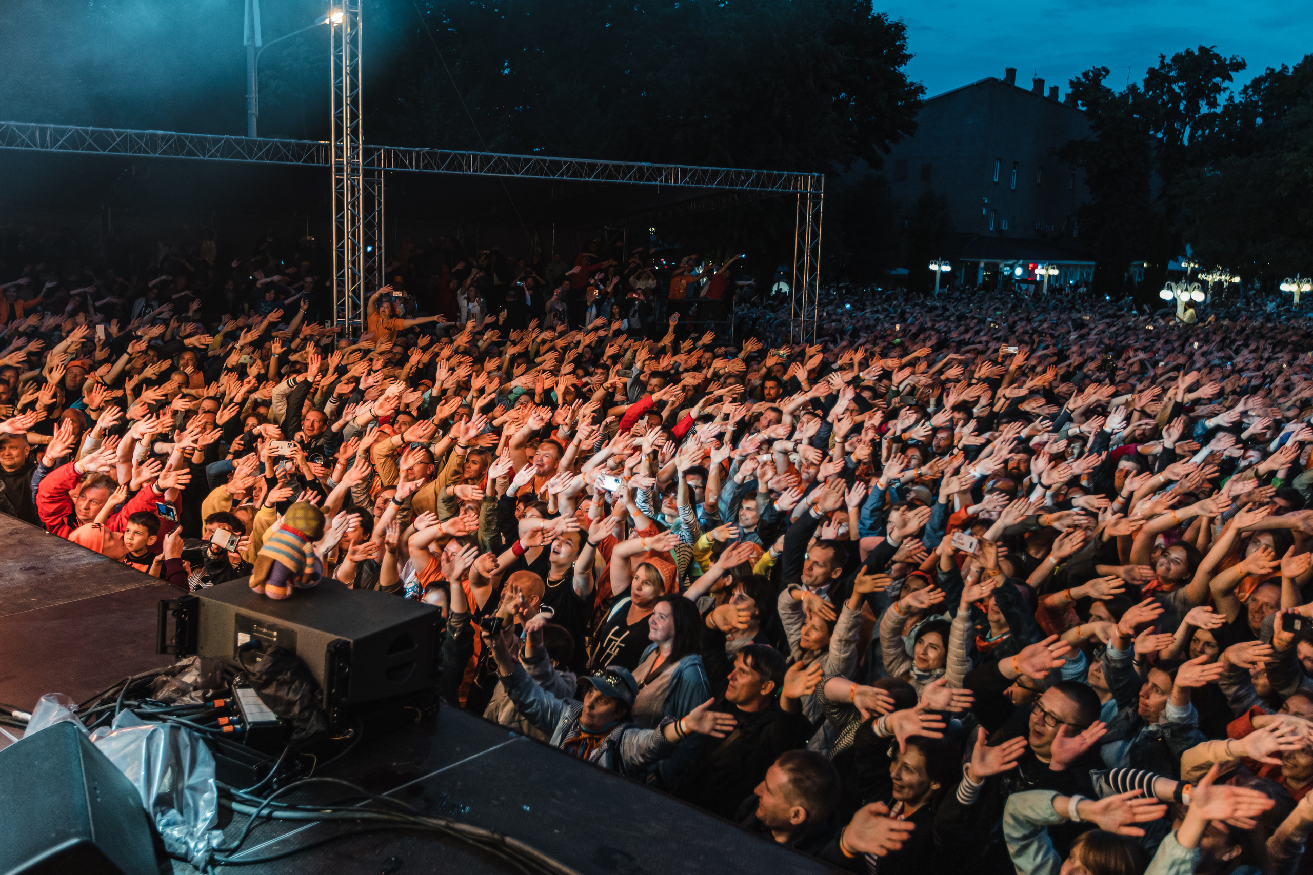 Чайф, сад Эрмитаж. Фотограф Ольга Махалова — Санкт-Петербург, Москва, Нижний Новгород