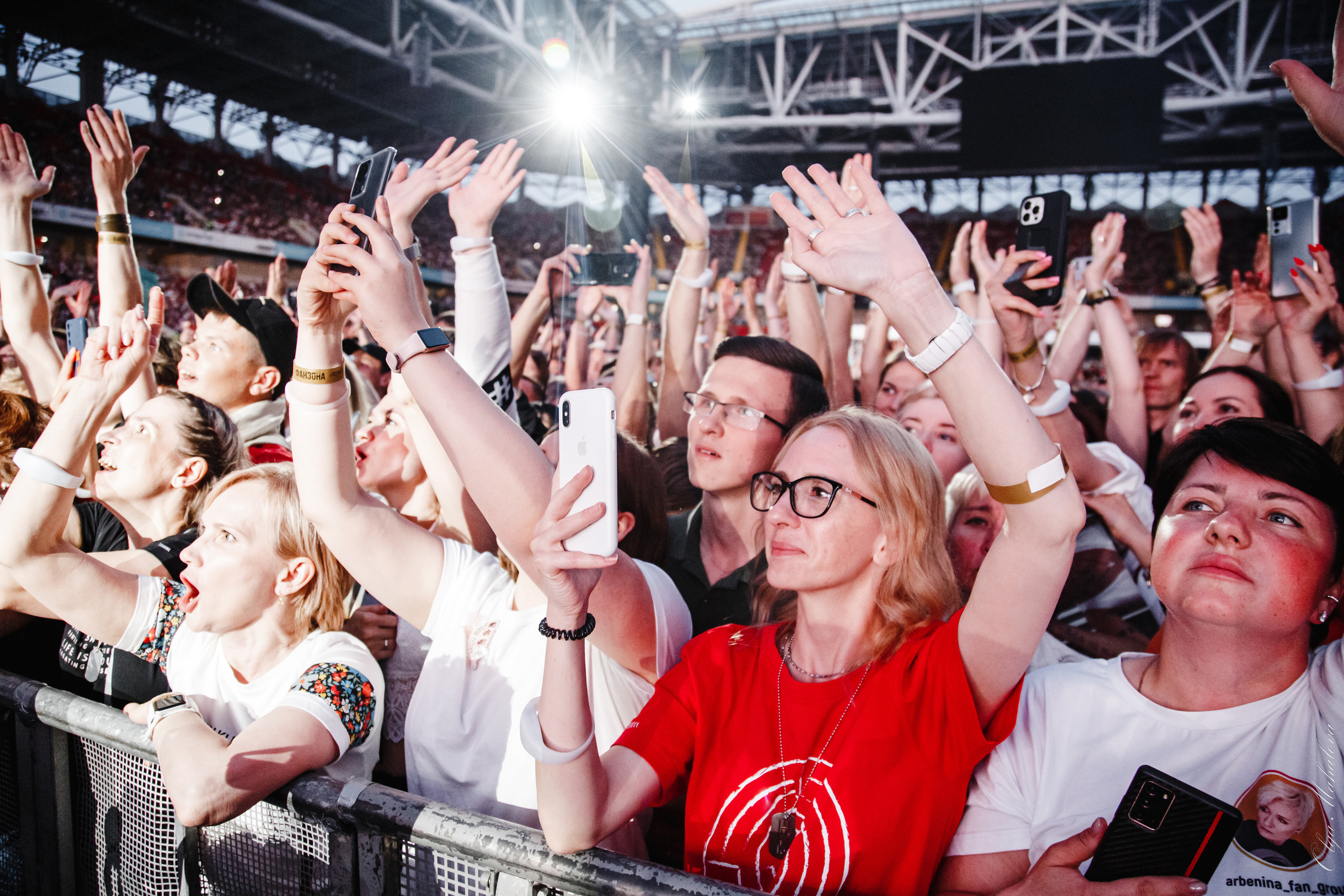 Диана Арбенина и Ночные Снайперы, Открытие Банк Арена. Фотограф Ольга Махалова — Санкт-Петербург, Москва, Нижний Новгород