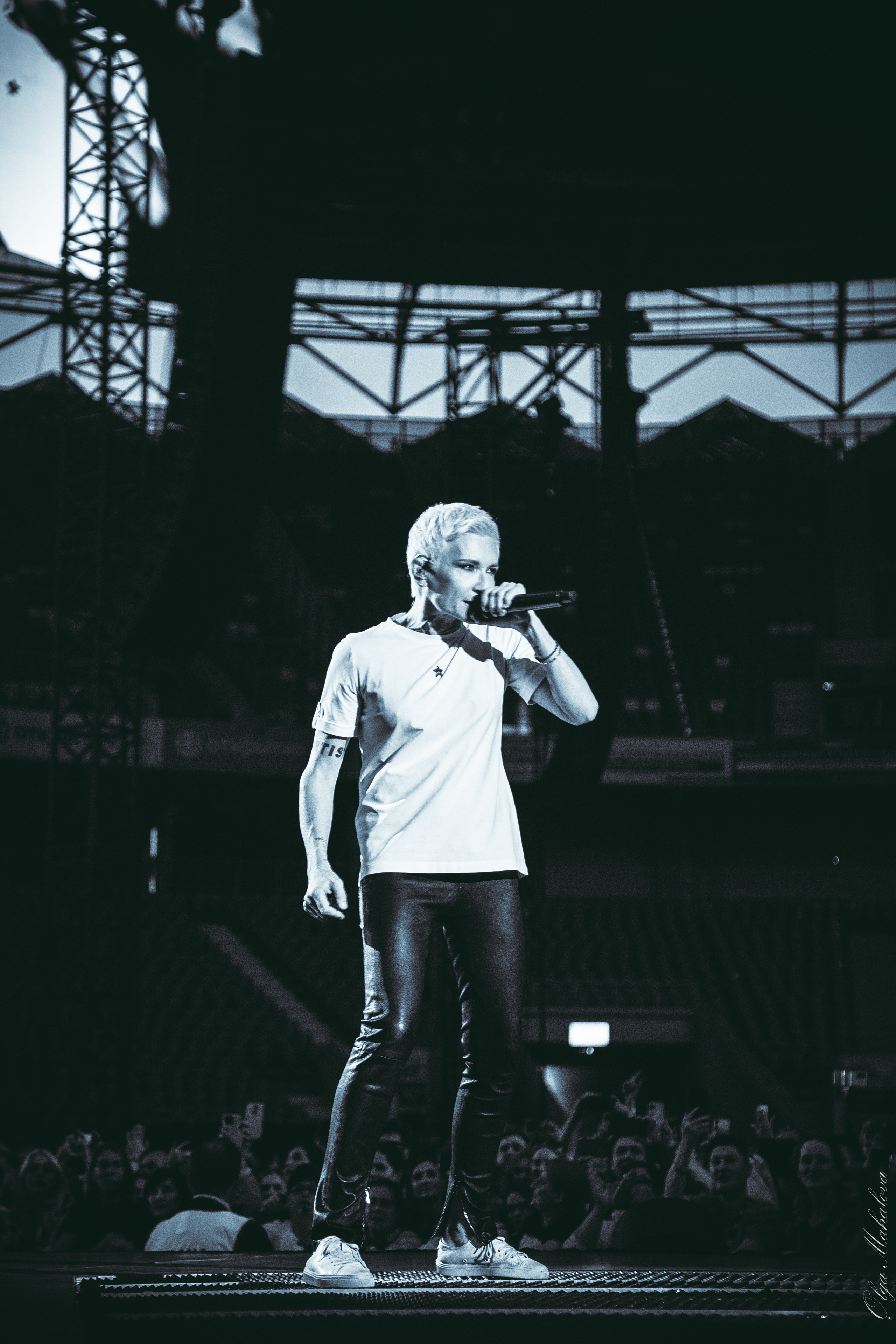 Диана Арбенина и Ночные Снайперы, Открытие Банк Арена. Фотограф Ольга Махалова — Санкт-Петербург, Москва, Нижний Новгород