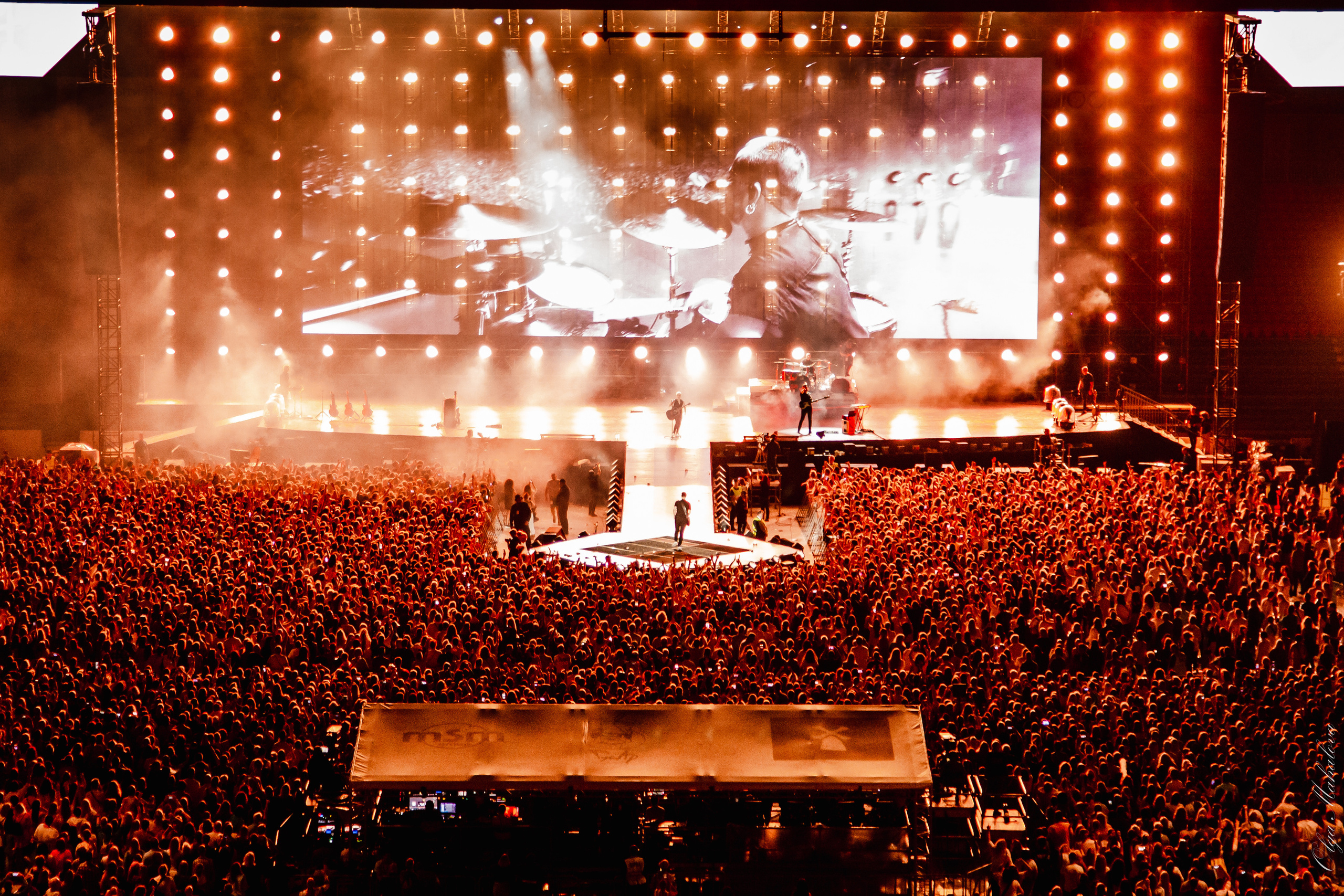 Диана Арбенина и Ночные Снайперы, Открытие Банк Арена. Фотограф Ольга Махалова — Санкт-Петербург, Москва, Нижний Новгород