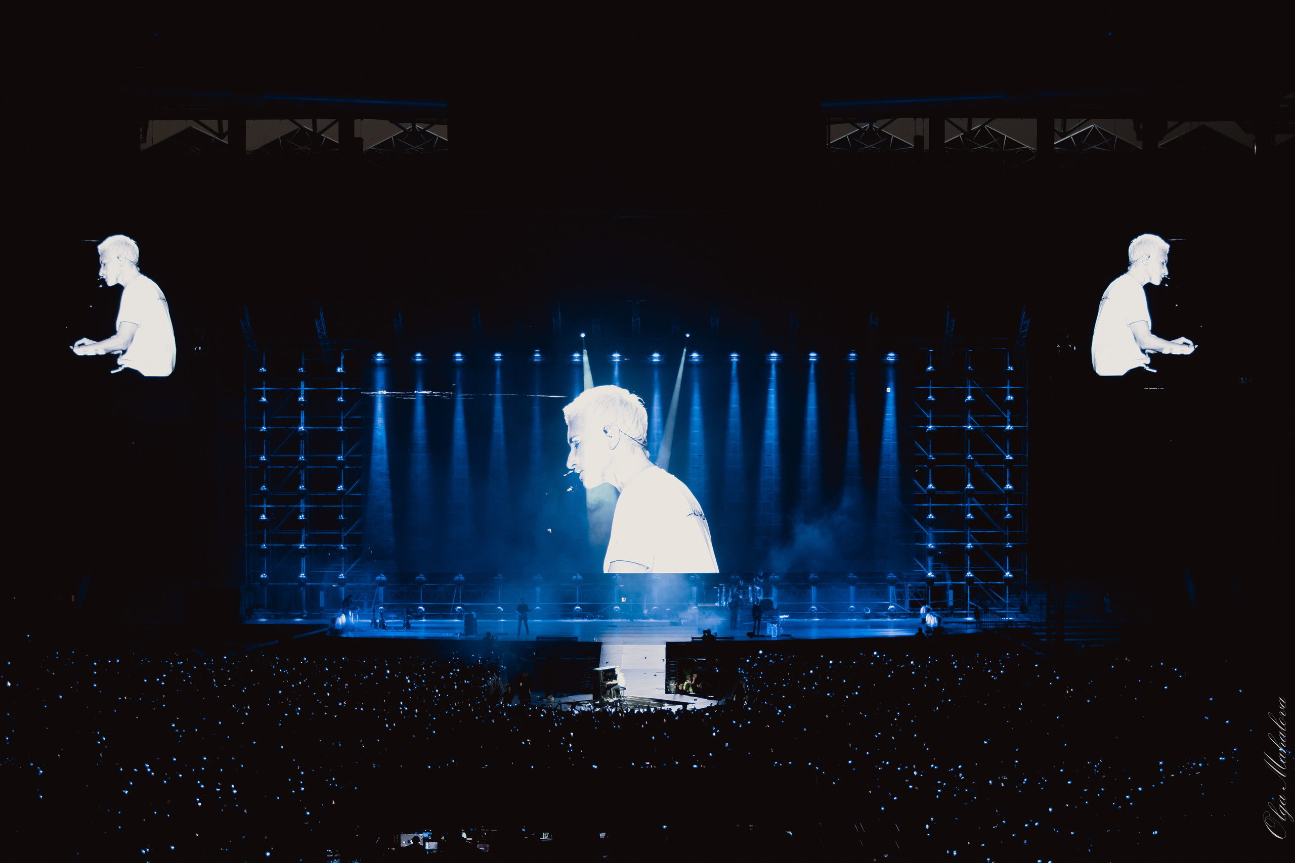 Диана Арбенина и Ночные Снайперы, Открытие Банк Арена. Фотограф Ольга Махалова — Санкт-Петербург, Москва, Нижний Новгород