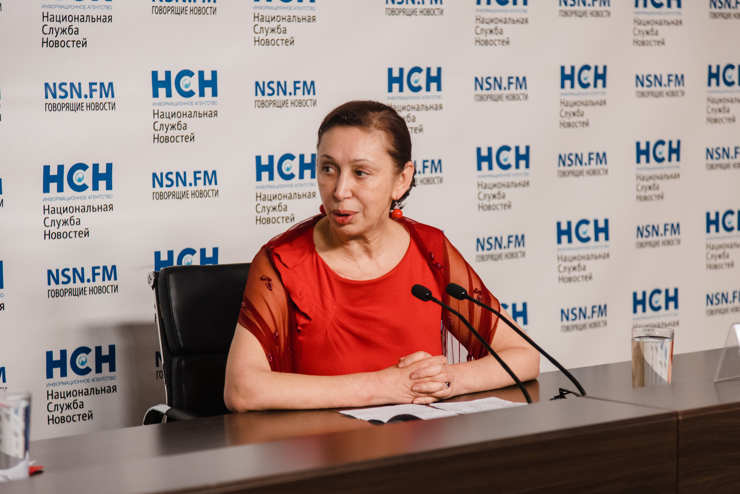 Пресс-конференция в НСН (Илона Давыдова). Фотограф Ольга Махалова — Санкт-Петербург, Москва, Нижний Новгород