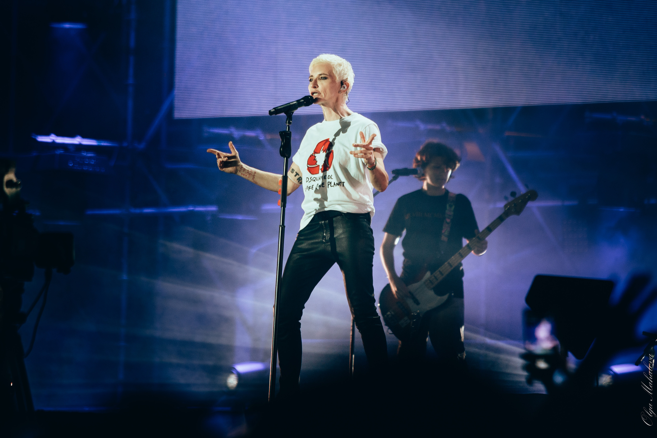 Диана Арбенина и Ночные Снайперы, Открытие Банк Арена. Фотограф Ольга Махалова — Санкт-Петербург, Москва, Нижний Новгород