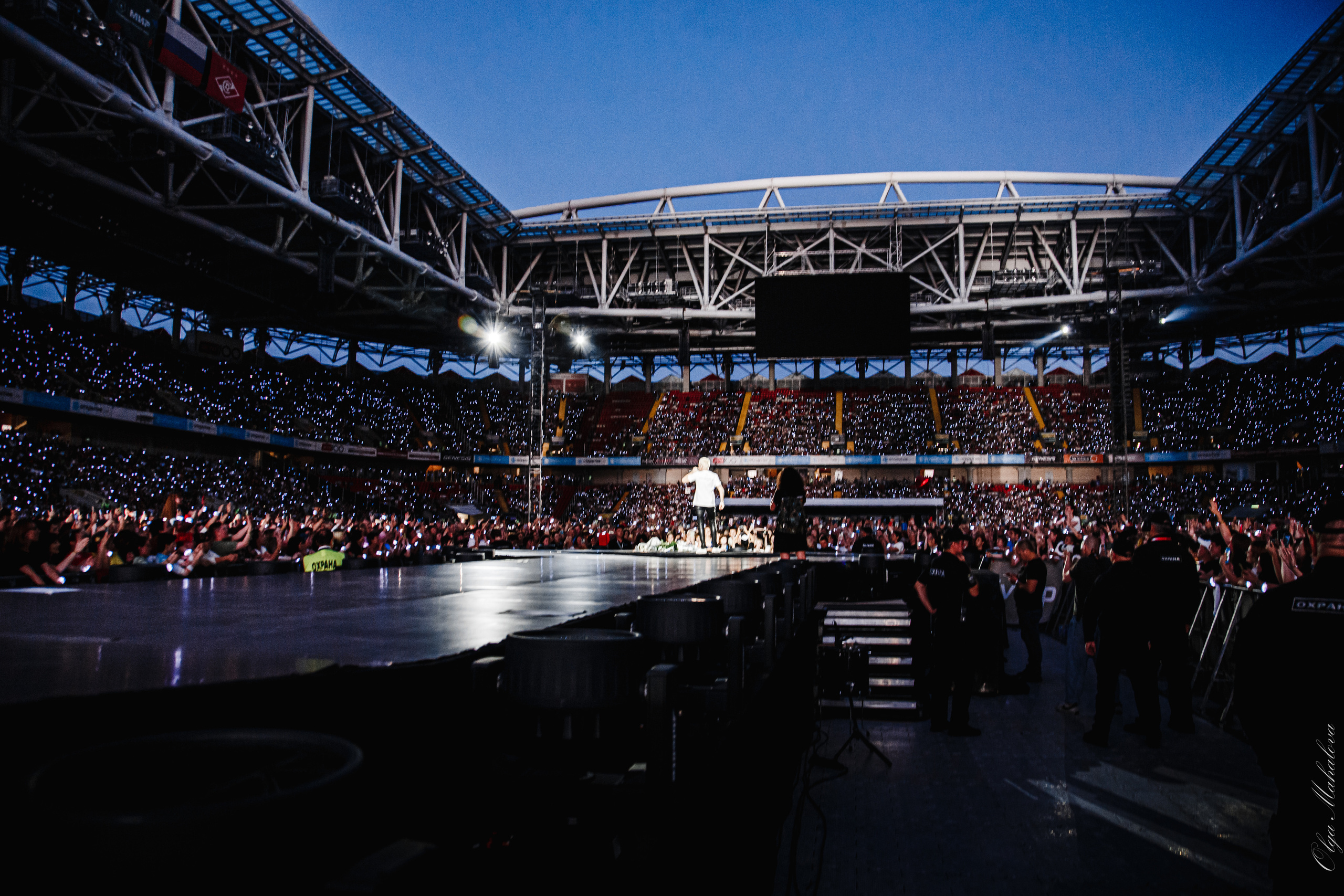 Диана Арбенина и Ночные Снайперы, Открытие Банк Арена. Фотограф Ольга Махалова — Санкт-Петербург, Москва, Нижний Новгород