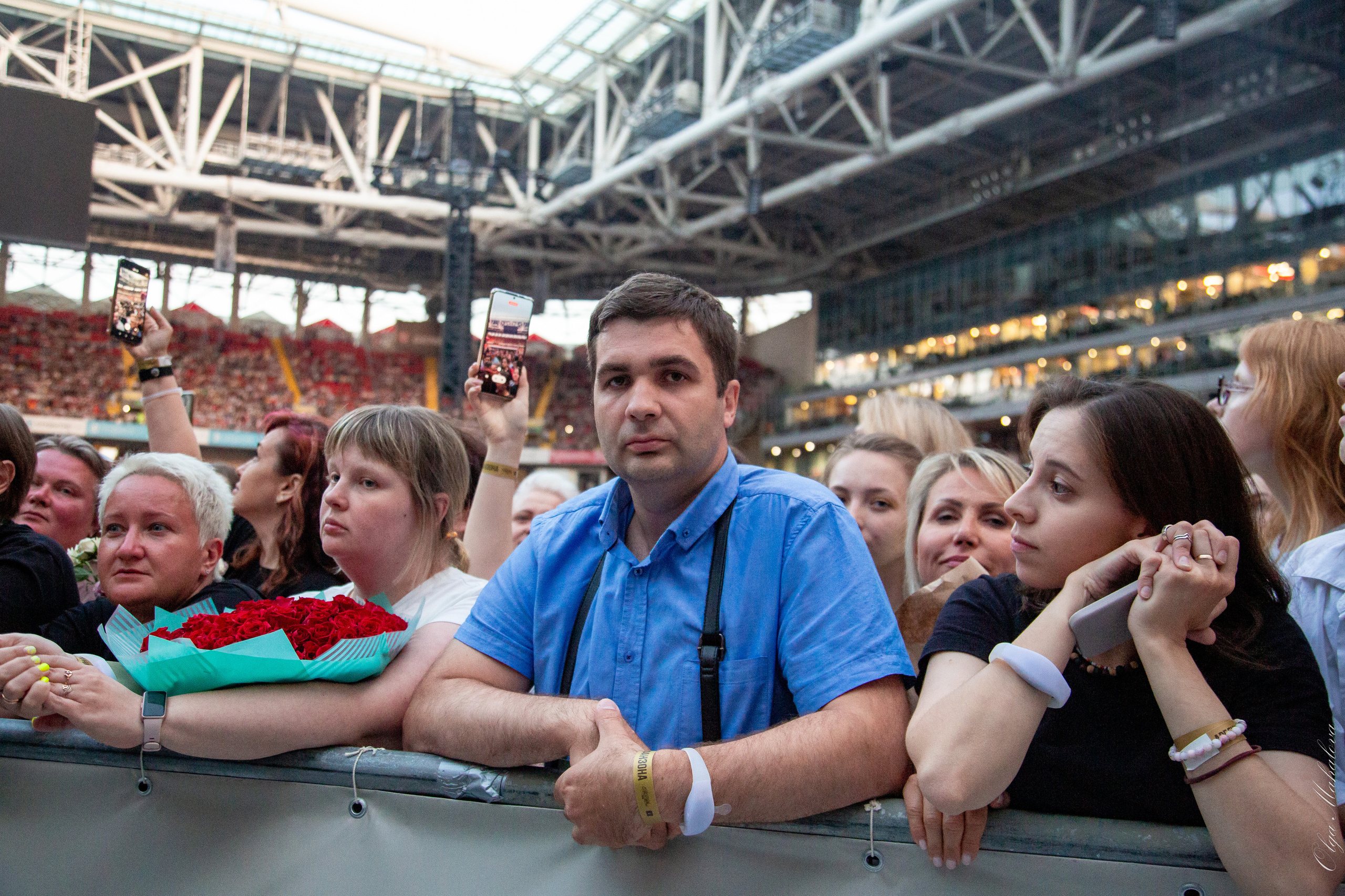 Диана Арбенина и Ночные Снайперы, Открытие Банк Арена. Фотограф Ольга Махалова — Санкт-Петербург, Москва, Нижний Новгород