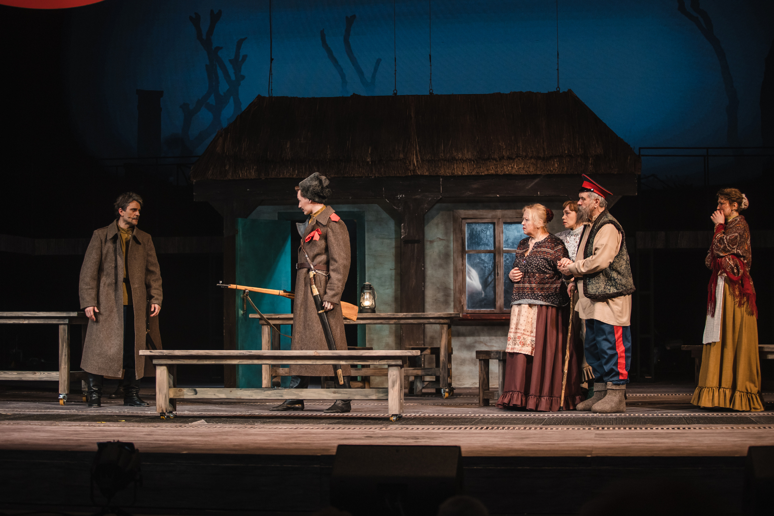 Спектакль «Тихий Дон», театр «Русская песня». Фотограф Ольга Махалова — Санкт-Петербург, Москва, Нижний Новгород