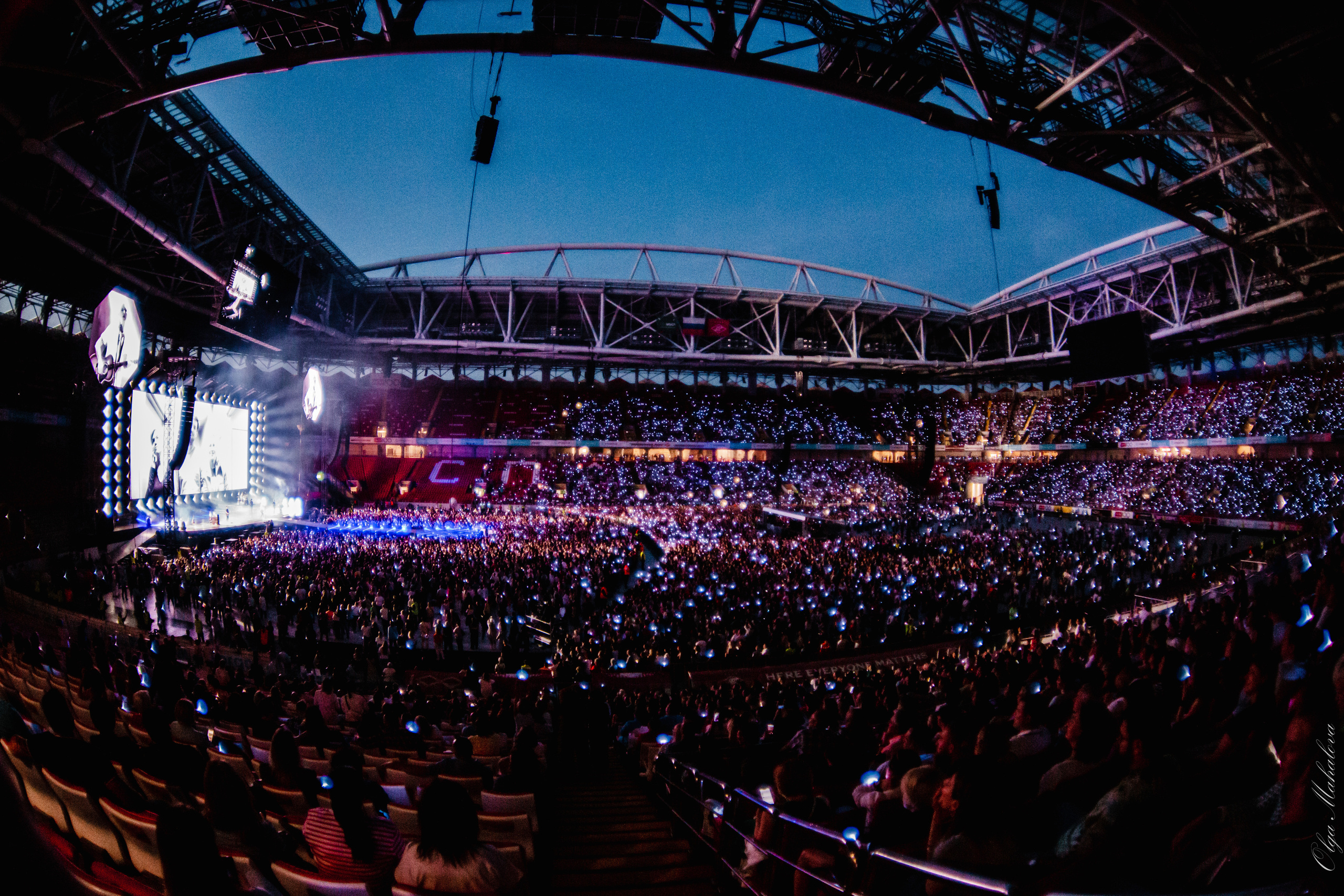 Диана Арбенина и Ночные Снайперы, Открытие Банк Арена. Фотограф Ольга Махалова — Санкт-Петербург, Москва, Нижний Новгород