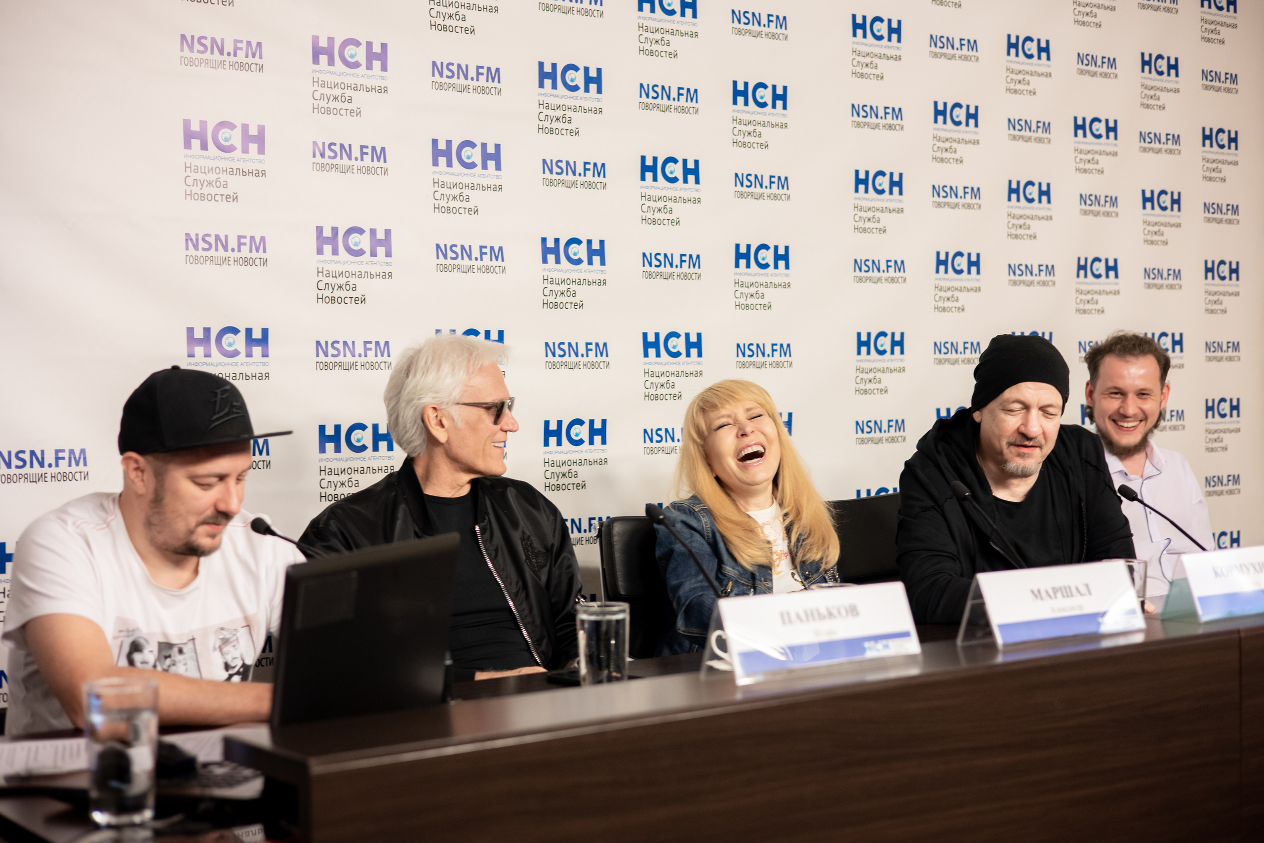 Пресс-конференция в НСН (Александр Маршал, Ольга Кормухина). Фотограф Ольга Махалова — Санкт-Петербург, Москва, Нижний Новгород
