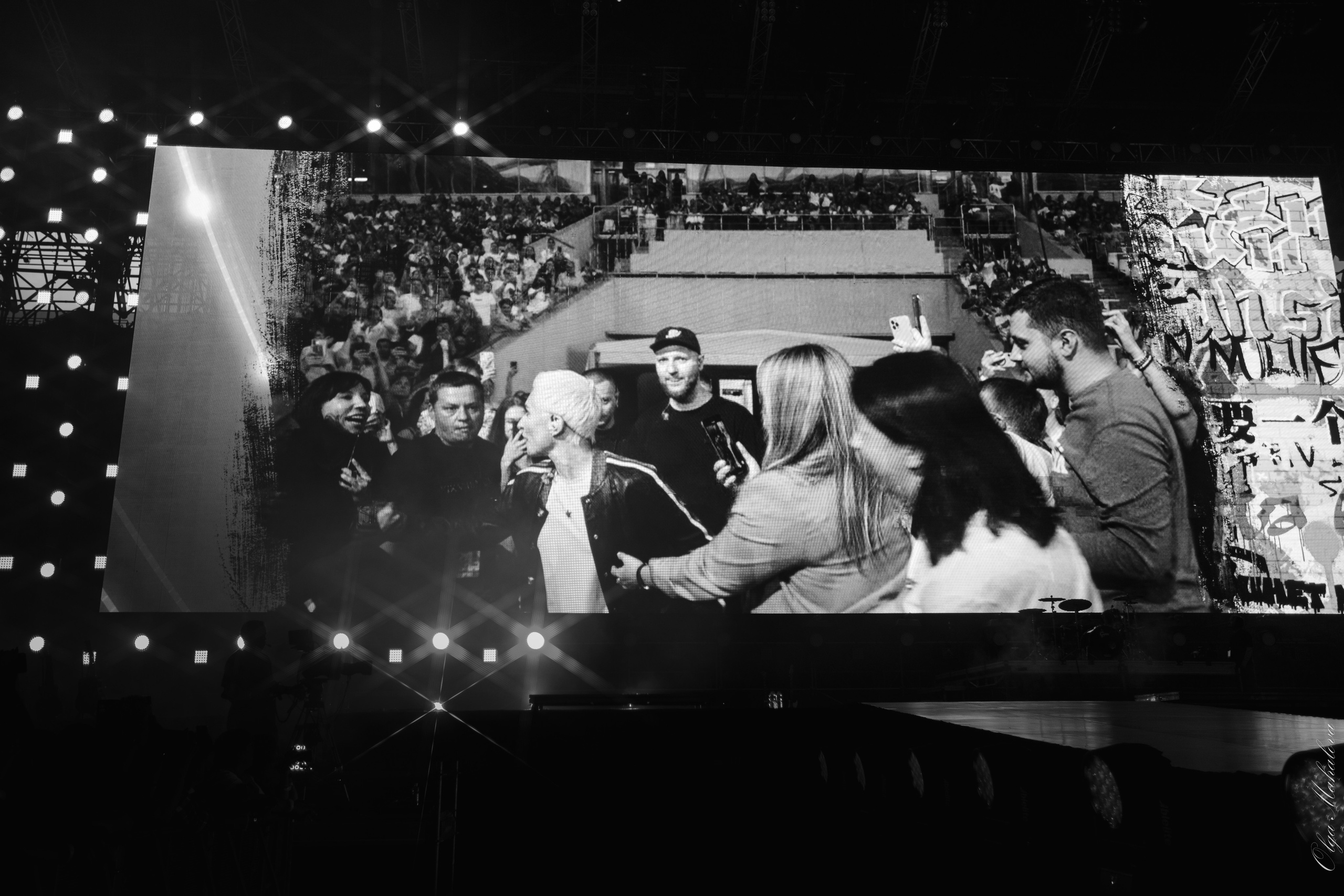 Диана Арбенина и Ночные Снайперы, Открытие Банк Арена. Фотограф Ольга Махалова — Санкт-Петербург, Москва, Нижний Новгород