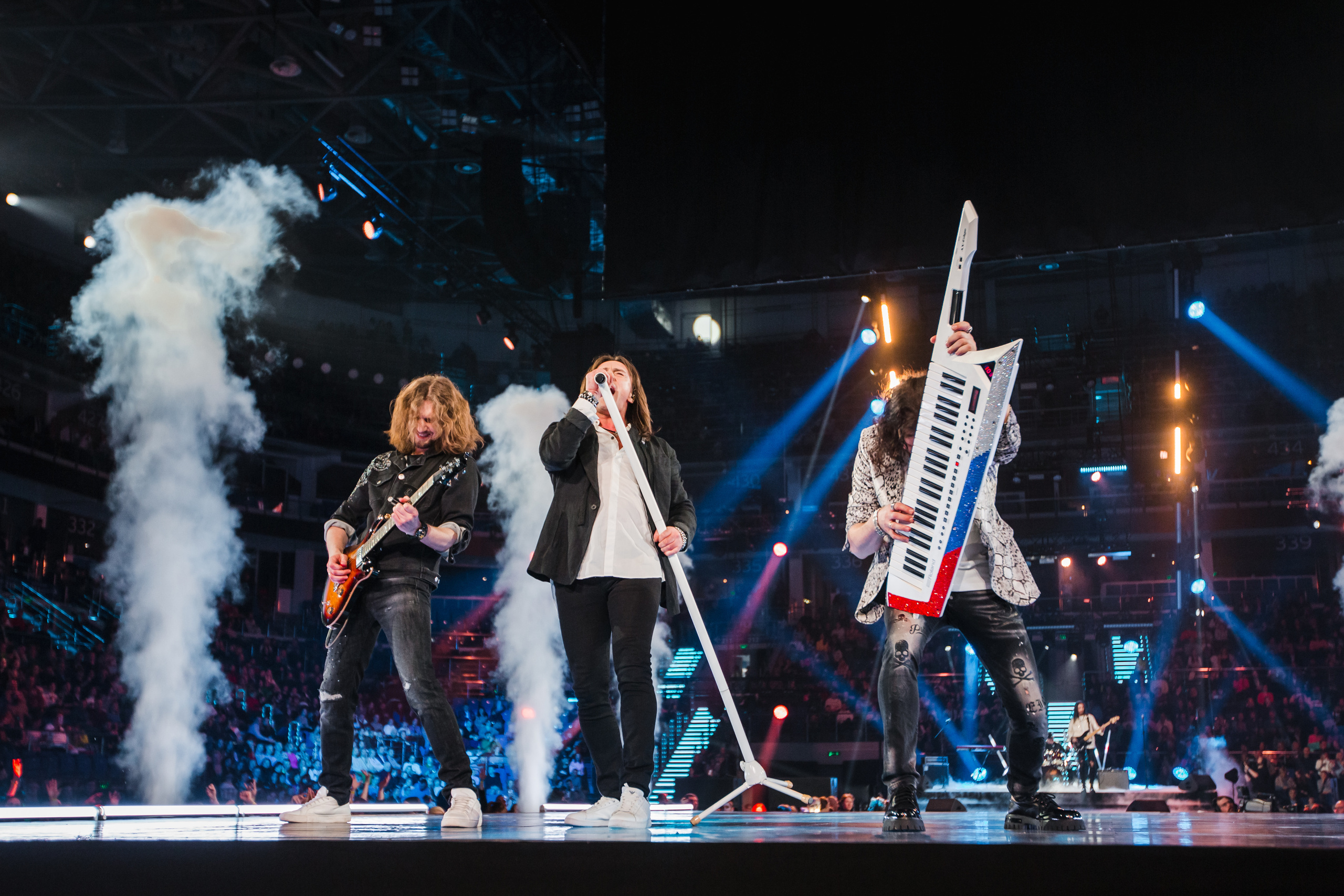 Группа Земляне в ЦСКА Арене. Фотограф Ольга Махалова — Санкт-Петербург, Москва, Нижний Новгород