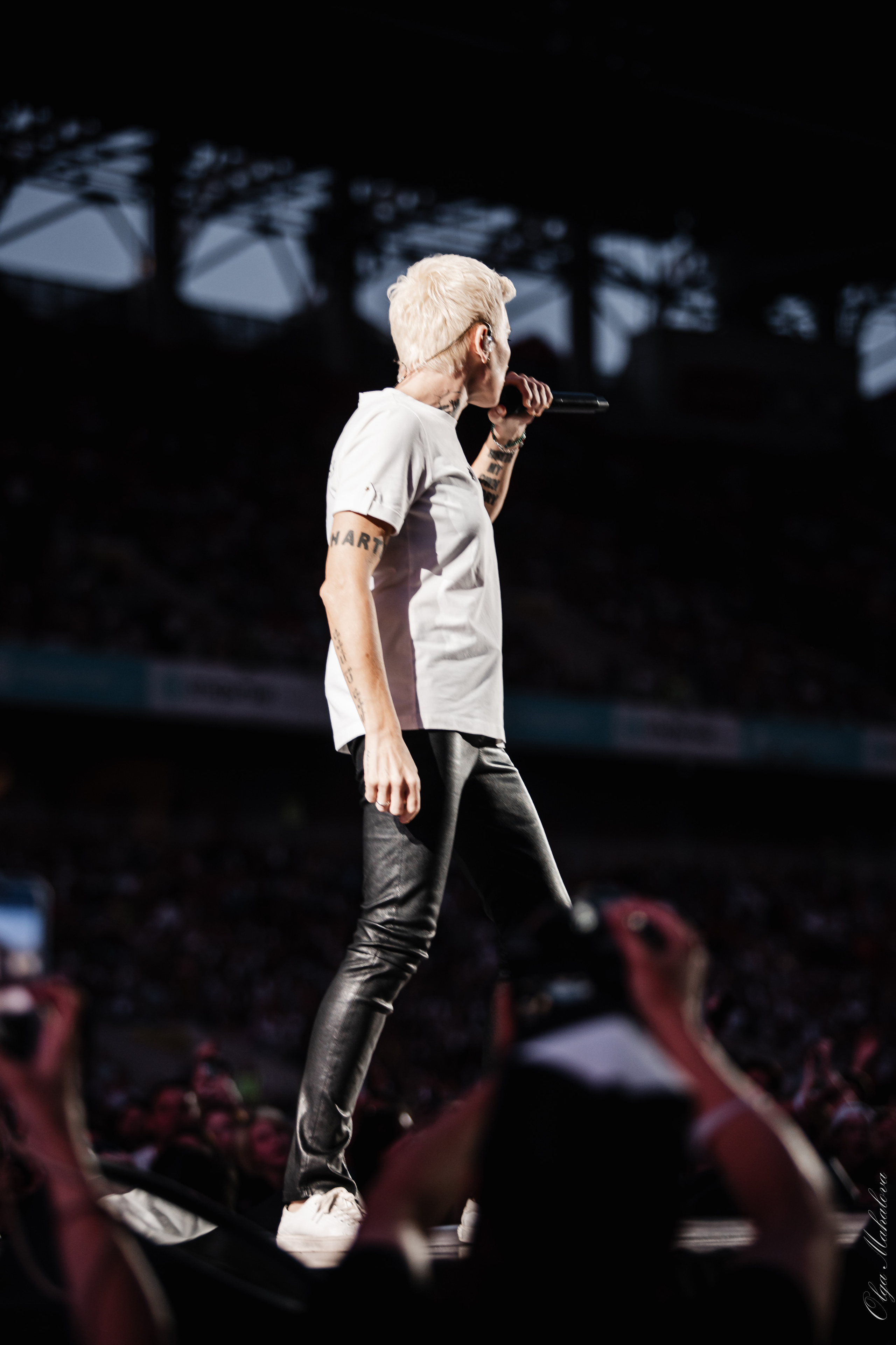 Диана Арбенина и Ночные Снайперы, Открытие Банк Арена. Фотограф Ольга Махалова — Санкт-Петербург, Москва, Нижний Новгород