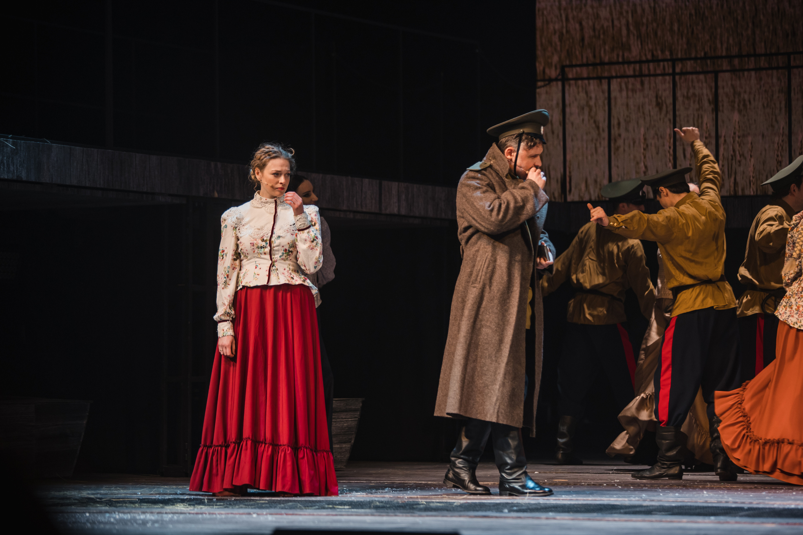 Спектакль «Тихий Дон», театр «Русская песня». Фотограф Ольга Махалова — Санкт-Петербург, Москва, Нижний Новгород