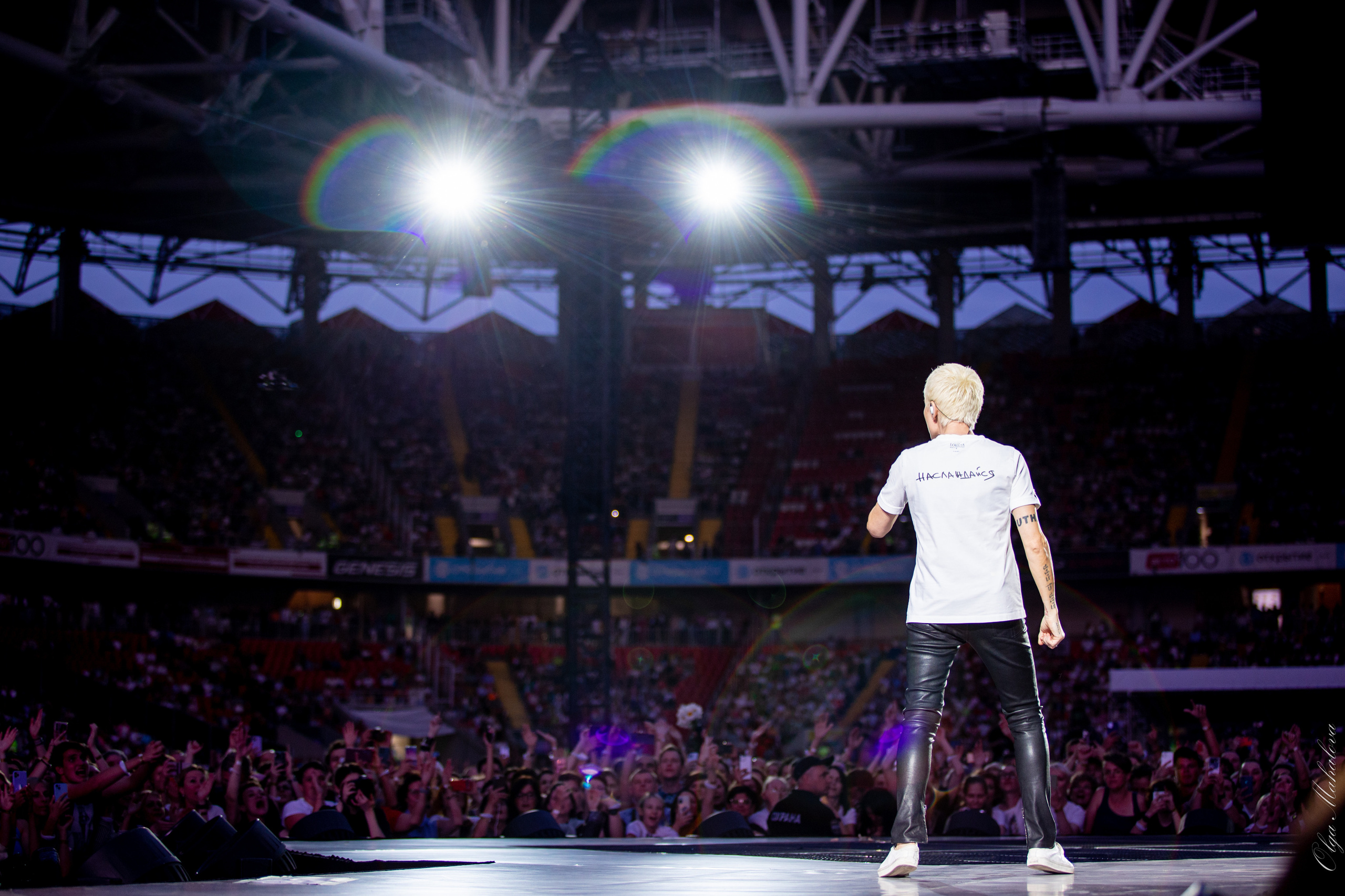 Диана Арбенина и Ночные Снайперы, Открытие Банк Арена. Фотограф Ольга Махалова — Санкт-Петербург, Москва, Нижний Новгород