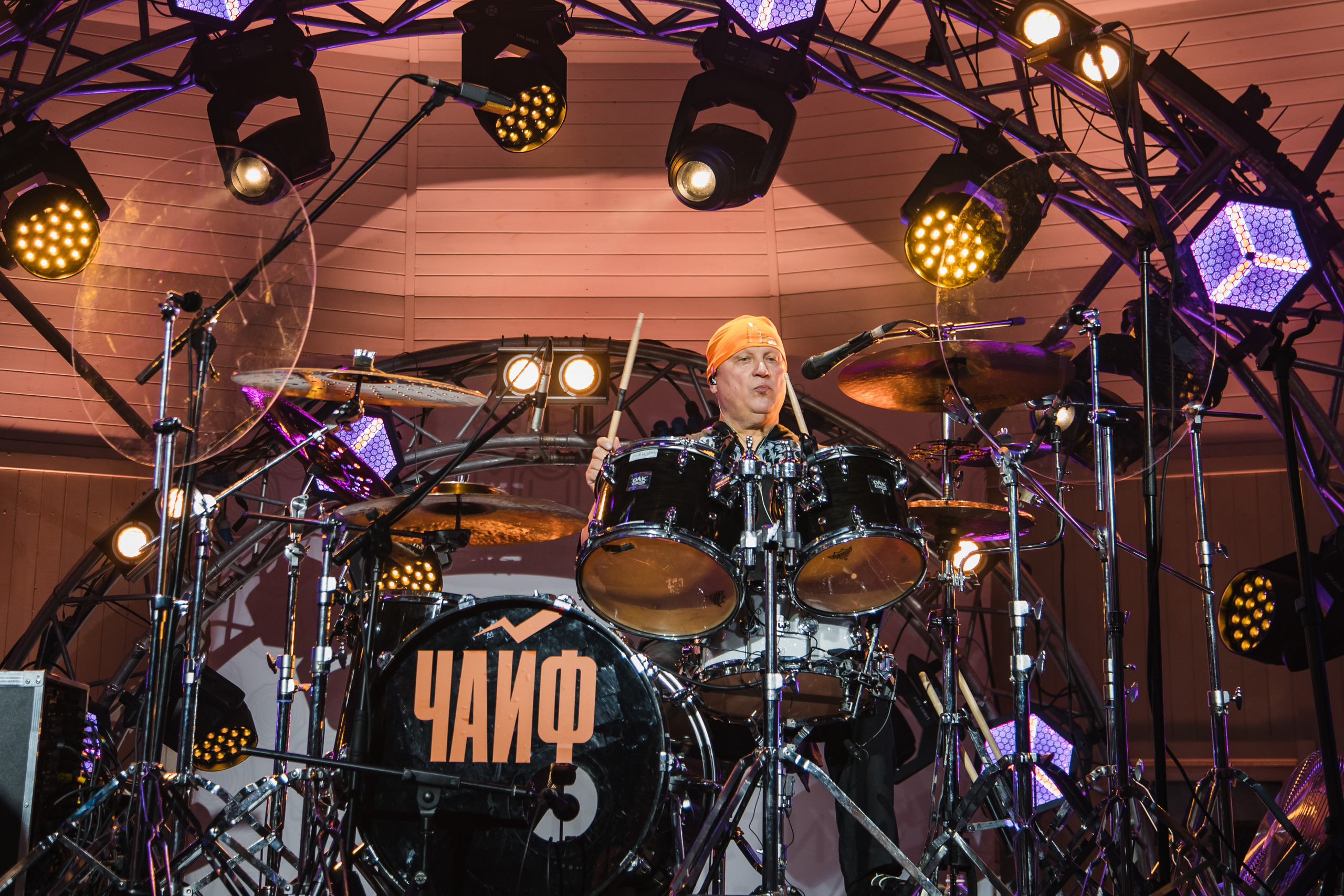 Чайф, сад Эрмитаж. Фотограф Ольга Махалова — Санкт-Петербург, Москва, Нижний Новгород