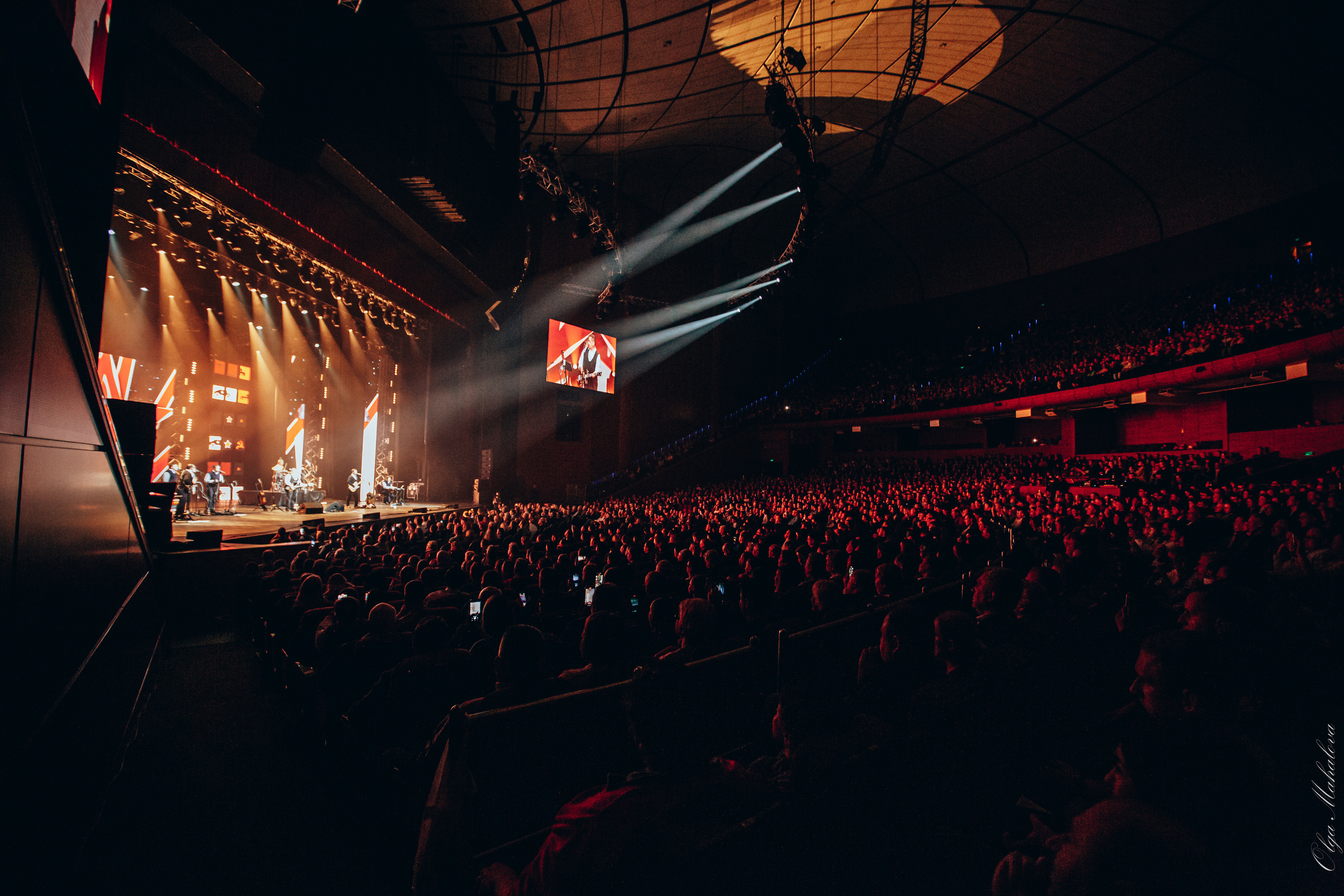 Любэ в Crocus City Hall. Фотограф Ольга Махалова — Санкт-Петербург, Москва, Нижний Новгород