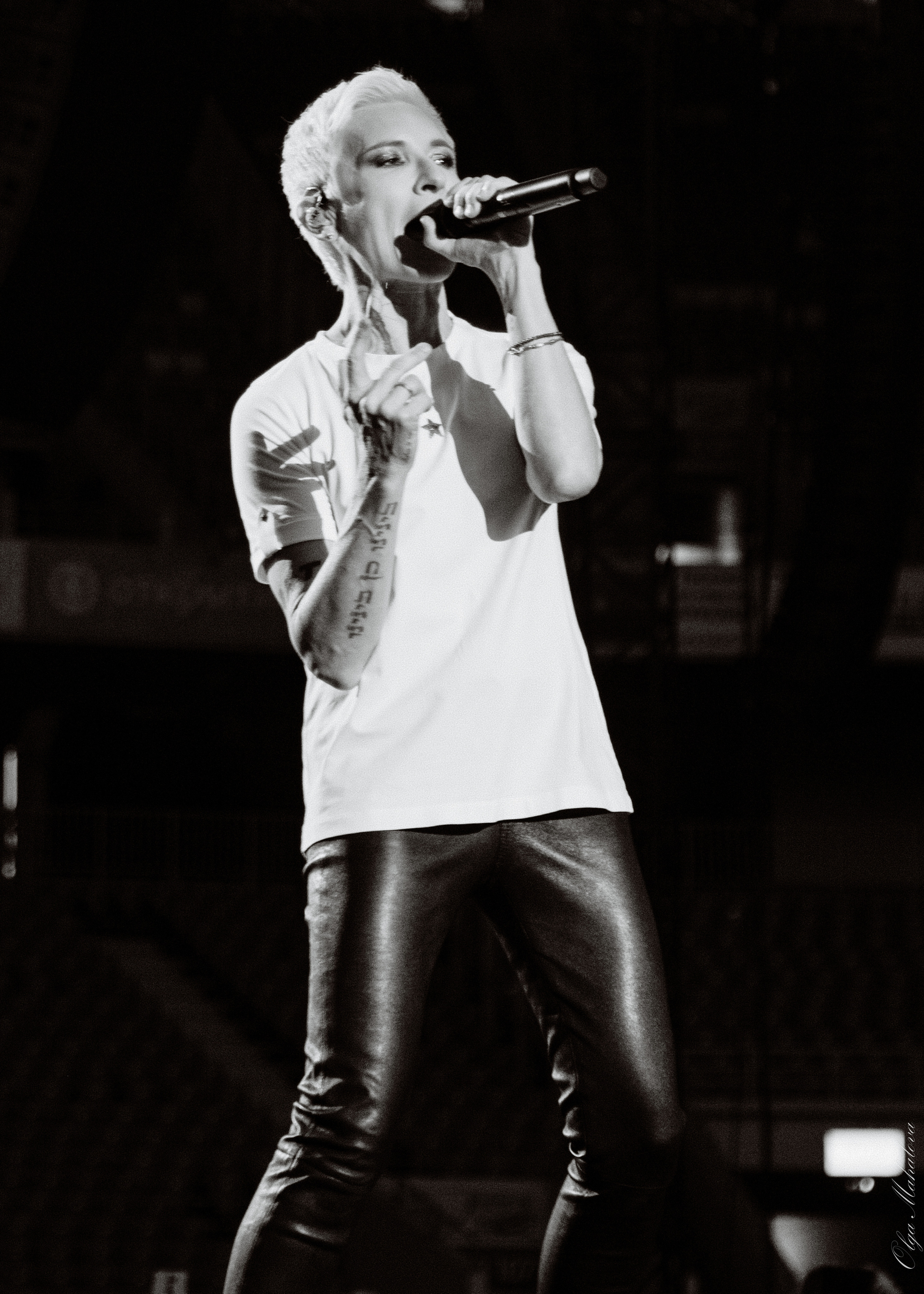 Диана Арбенина и Ночные Снайперы, Открытие Банк Арена. Фотограф Ольга Махалова — Санкт-Петербург, Москва, Нижний Новгород