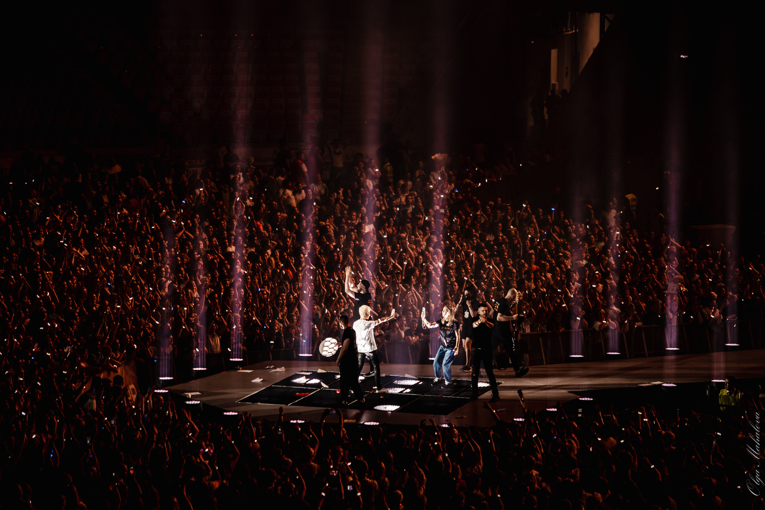 Диана Арбенина и Ночные Снайперы, Открытие Банк Арена. Фотограф Ольга Махалова — Санкт-Петербург, Москва, Нижний Новгород