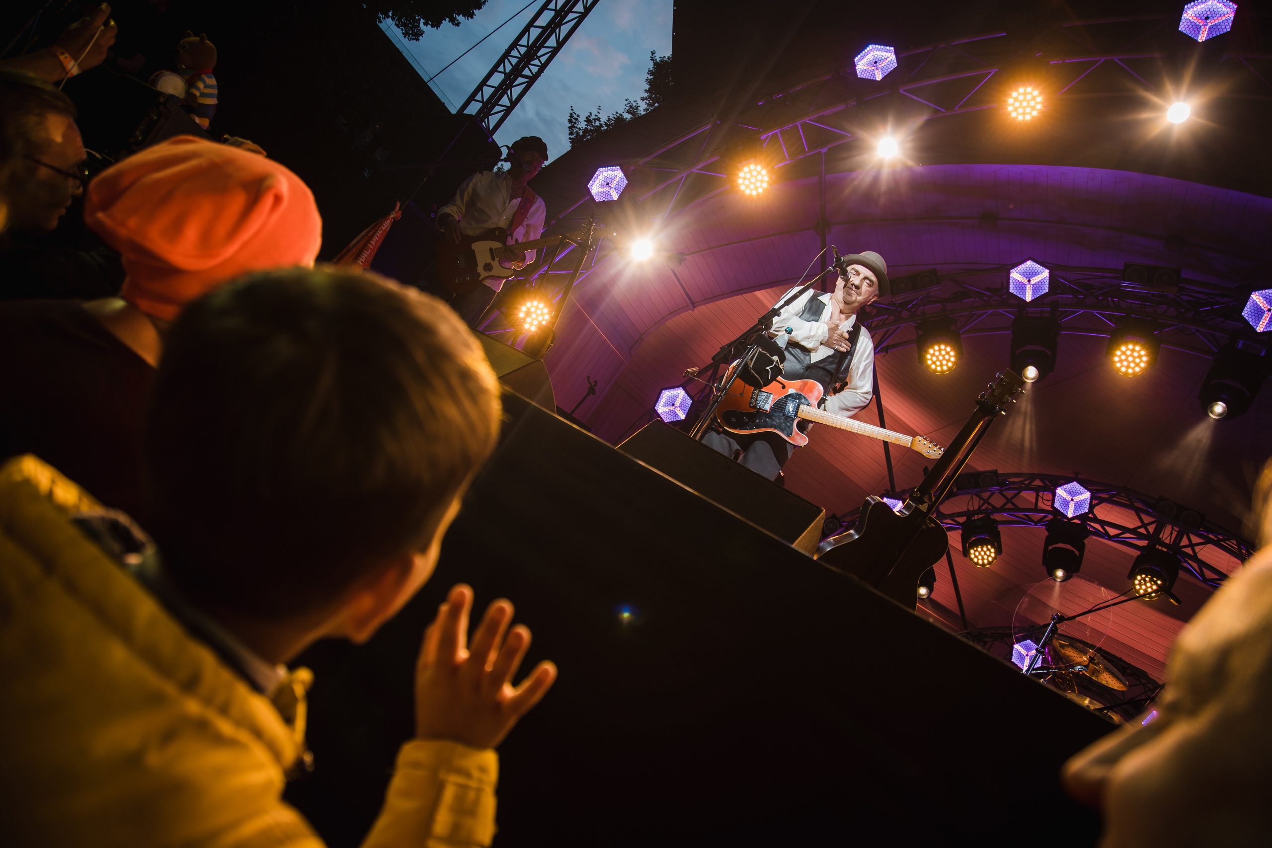 Чайф, сад Эрмитаж. Фотограф Ольга Махалова — Санкт-Петербург, Москва, Нижний Новгород