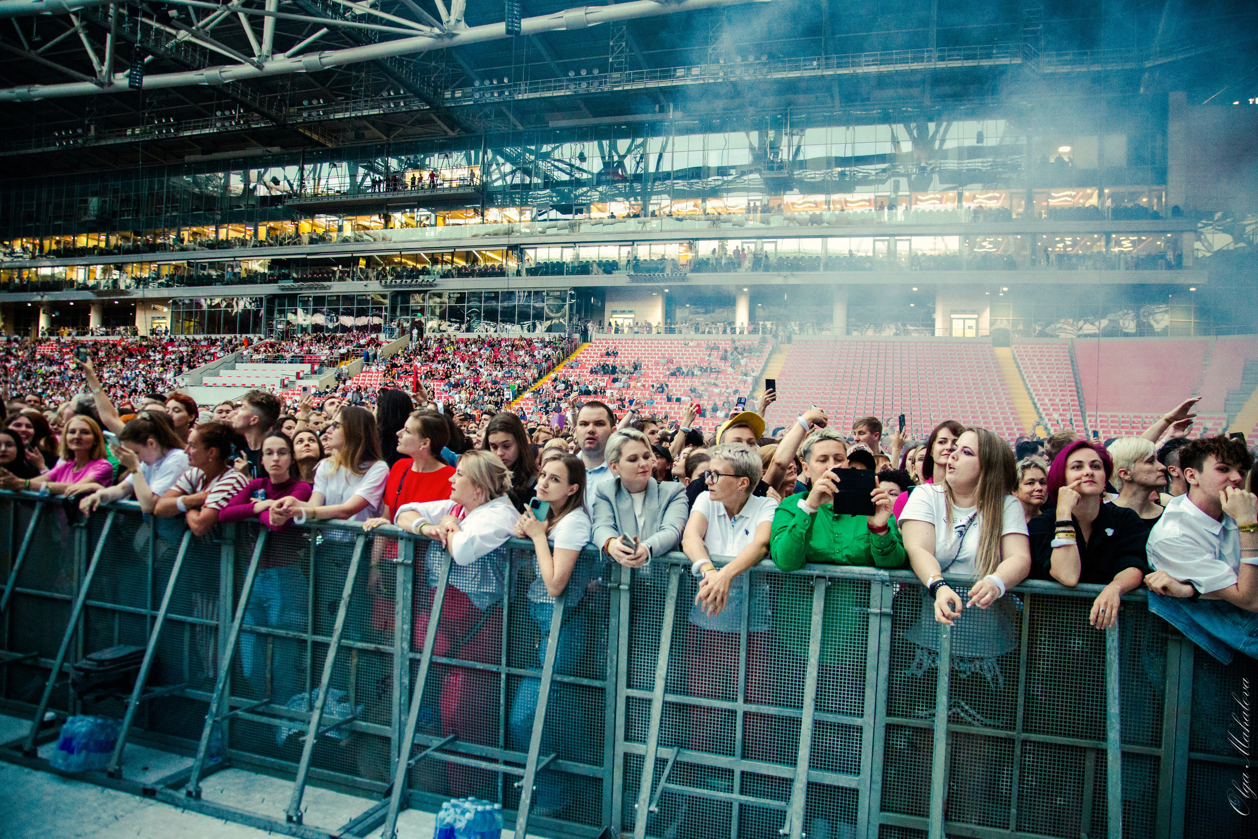 Диана Арбенина и Ночные Снайперы, Открытие Банк Арена. Фотограф Ольга Махалова — Санкт-Петербург, Москва, Нижний Новгород