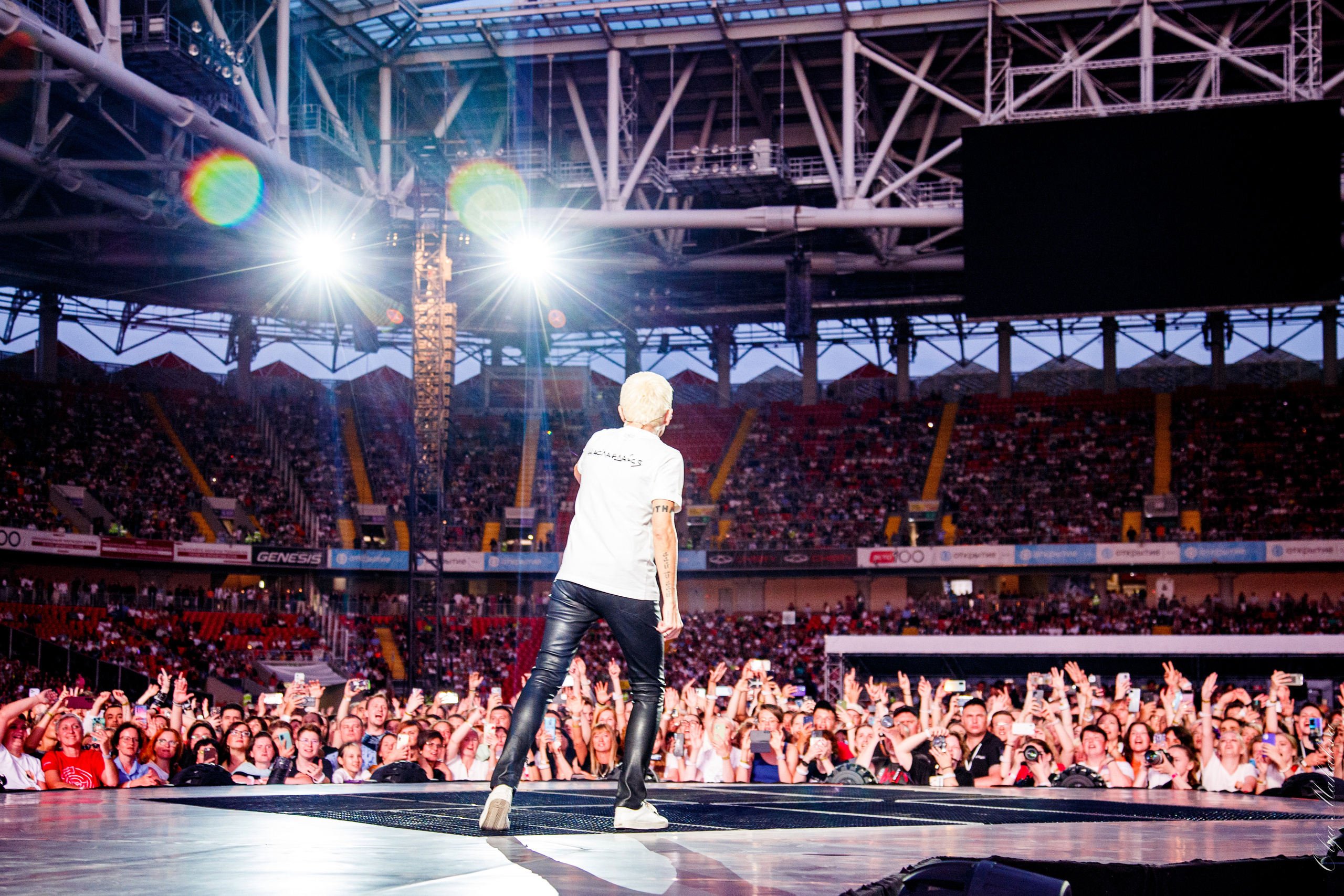 Диана Арбенина и Ночные Снайперы, Открытие Банк Арена. Фотограф Ольга Махалова — Санкт-Петербург, Москва, Нижний Новгород