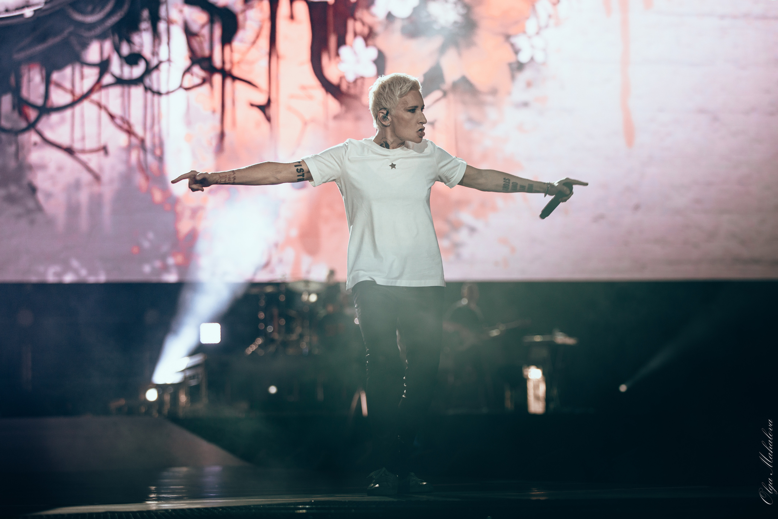 Диана Арбенина и Ночные Снайперы, Открытие Банк Арена. Фотограф Ольга Махалова — Санкт-Петербург, Москва, Нижний Новгород