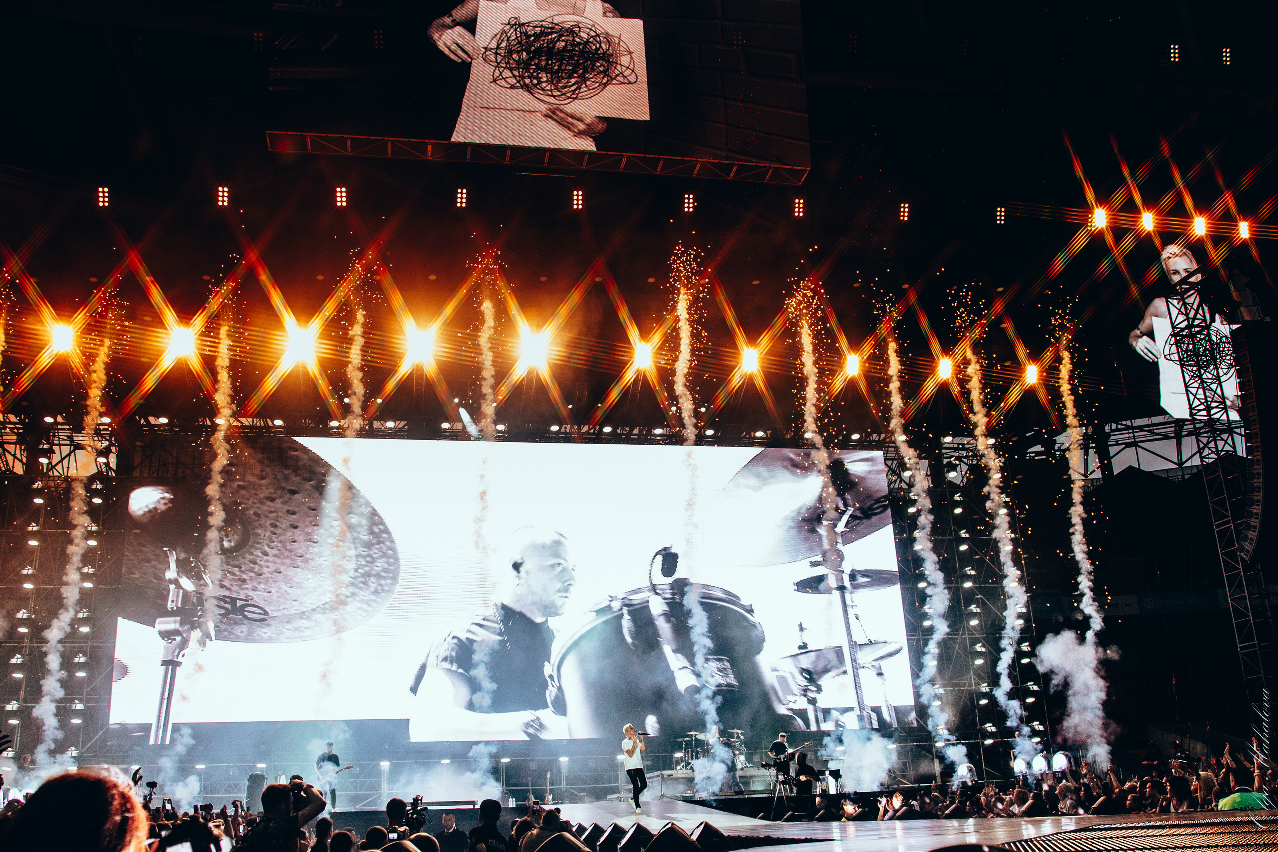 Диана Арбенина и Ночные Снайперы, Открытие Банк Арена. Фотограф Ольга Махалова — Санкт-Петербург, Москва, Нижний Новгород