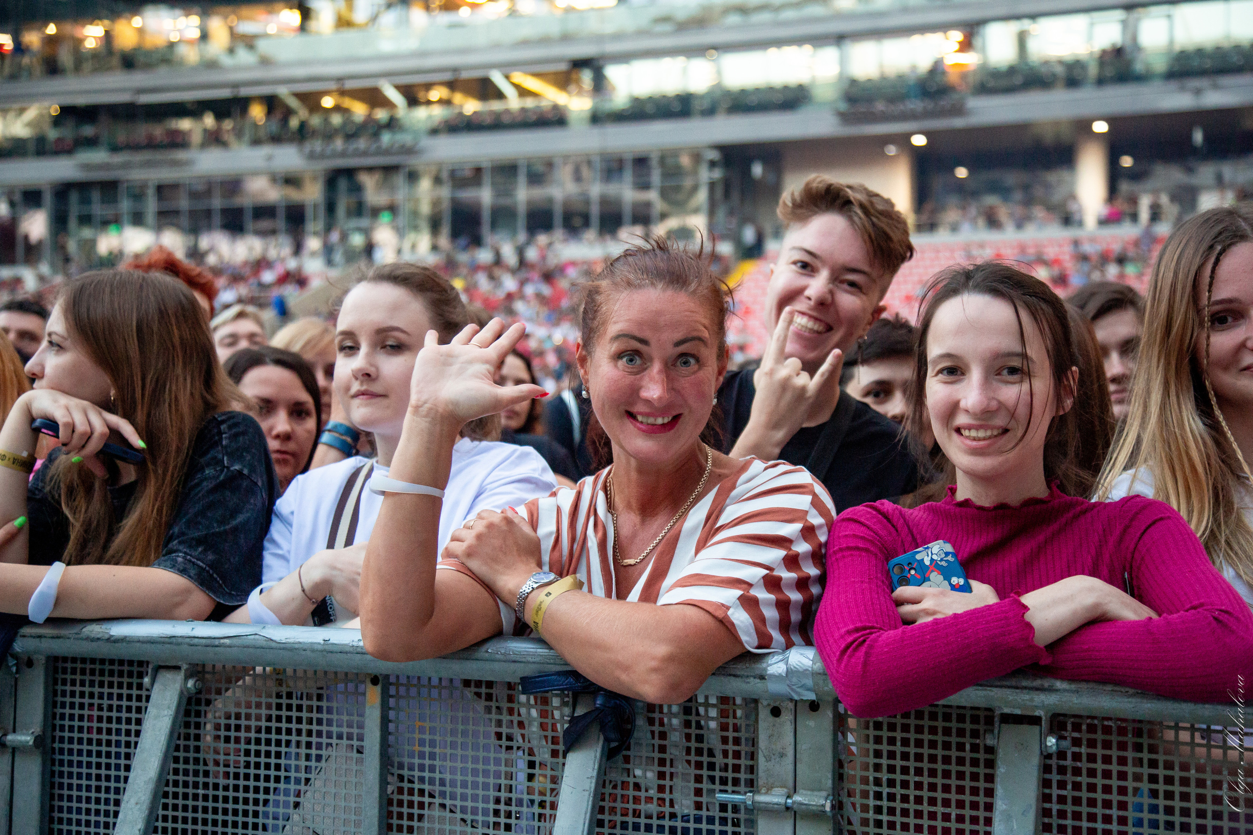 Диана Арбенина и Ночные Снайперы, Открытие Банк Арена. Фотограф Ольга Махалова — Санкт-Петербург, Москва, Нижний Новгород