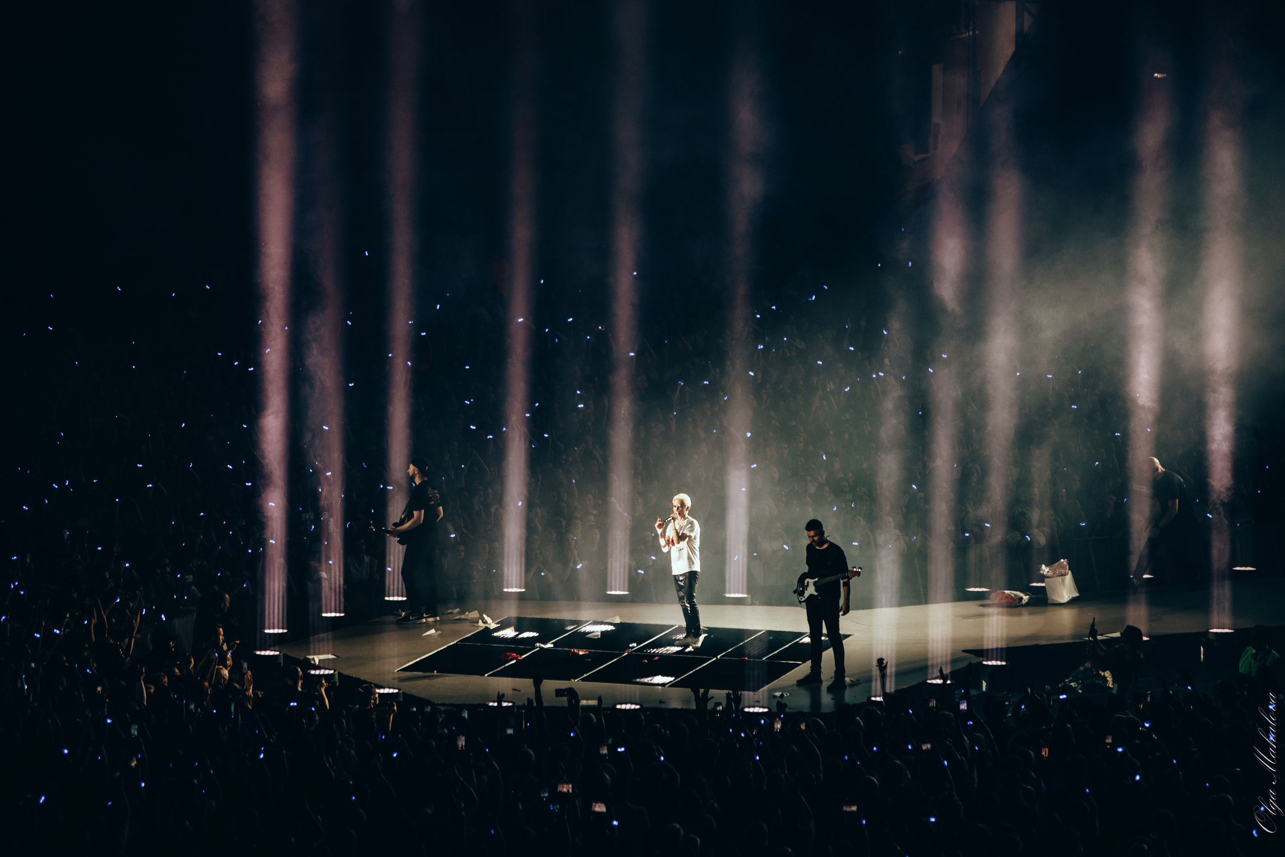 Диана Арбенина и Ночные Снайперы, Открытие Банк Арена. Фотограф Ольга Махалова — Санкт-Петербург, Москва, Нижний Новгород