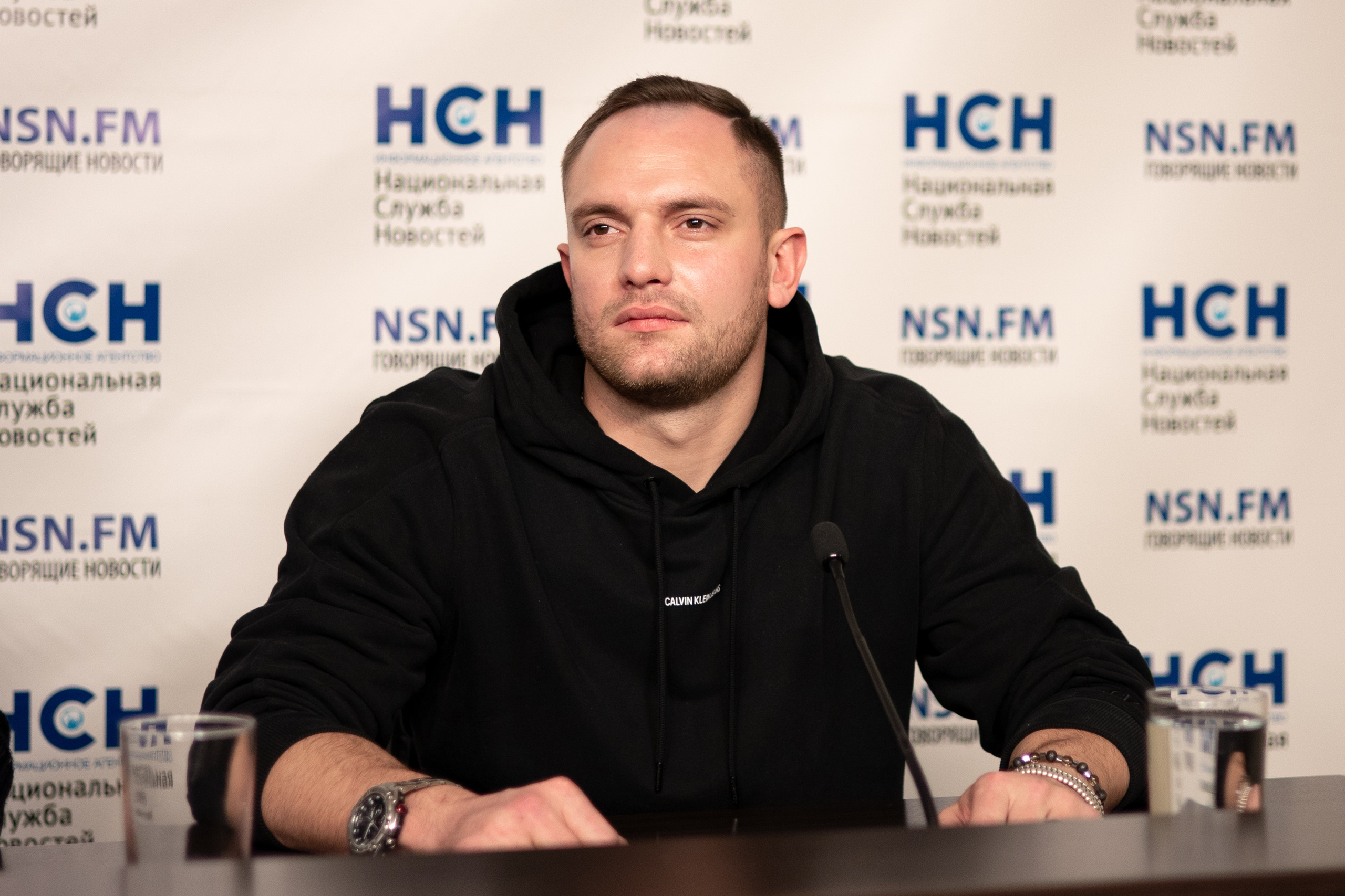 Пресс-конференция в НСН (Анастасия Волочкова, Никита Джигурда). Фотограф Ольга Махалова — Санкт-Петербург, Москва, Нижний Новгород