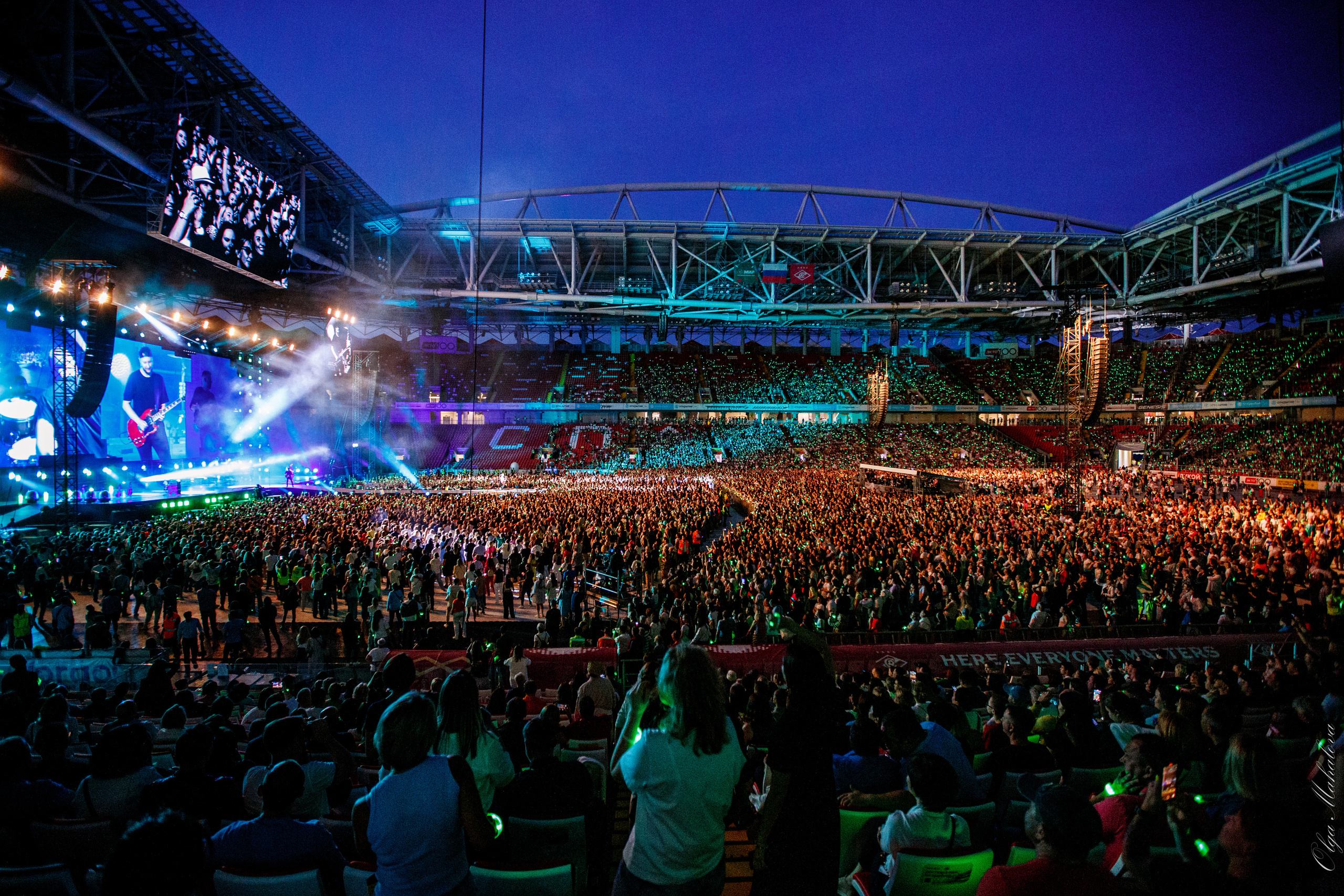 Диана Арбенина и Ночные Снайперы, Открытие Банк Арена. Фотограф Ольга Махалова — Санкт-Петербург, Москва, Нижний Новгород