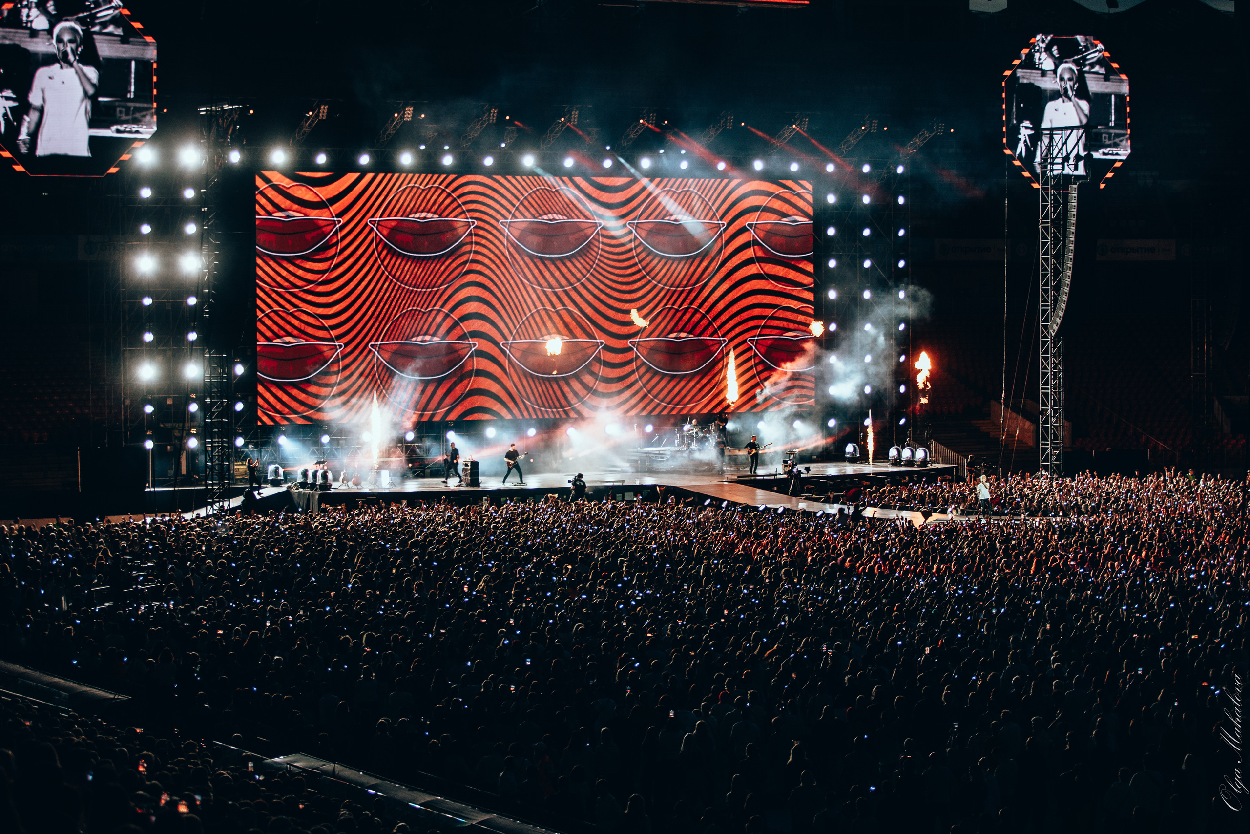 Диана Арбенина и Ночные Снайперы, Открытие Банк Арена. Фотограф Ольга Махалова — Санкт-Петербург, Москва, Нижний Новгород