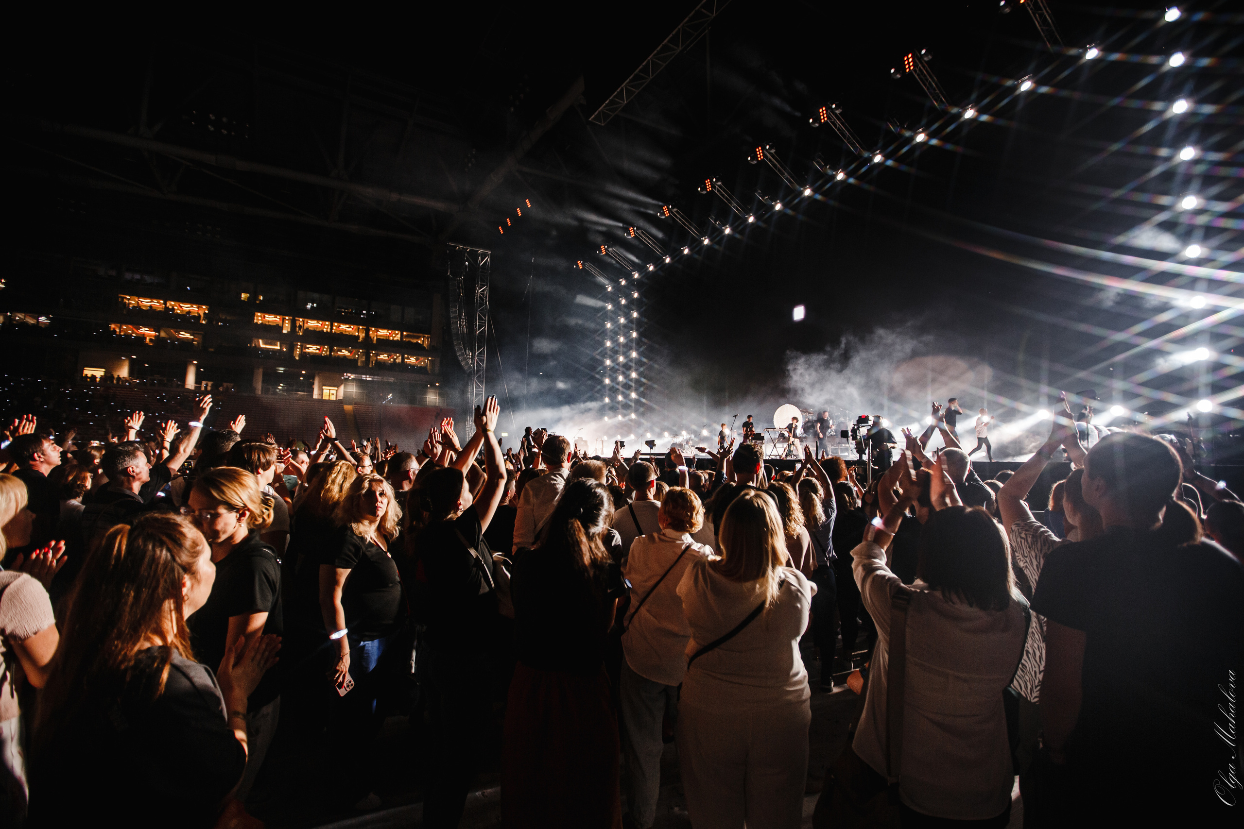 Диана Арбенина и Ночные Снайперы, Открытие Банк Арена. Фотограф Ольга Махалова — Санкт-Петербург, Москва, Нижний Новгород