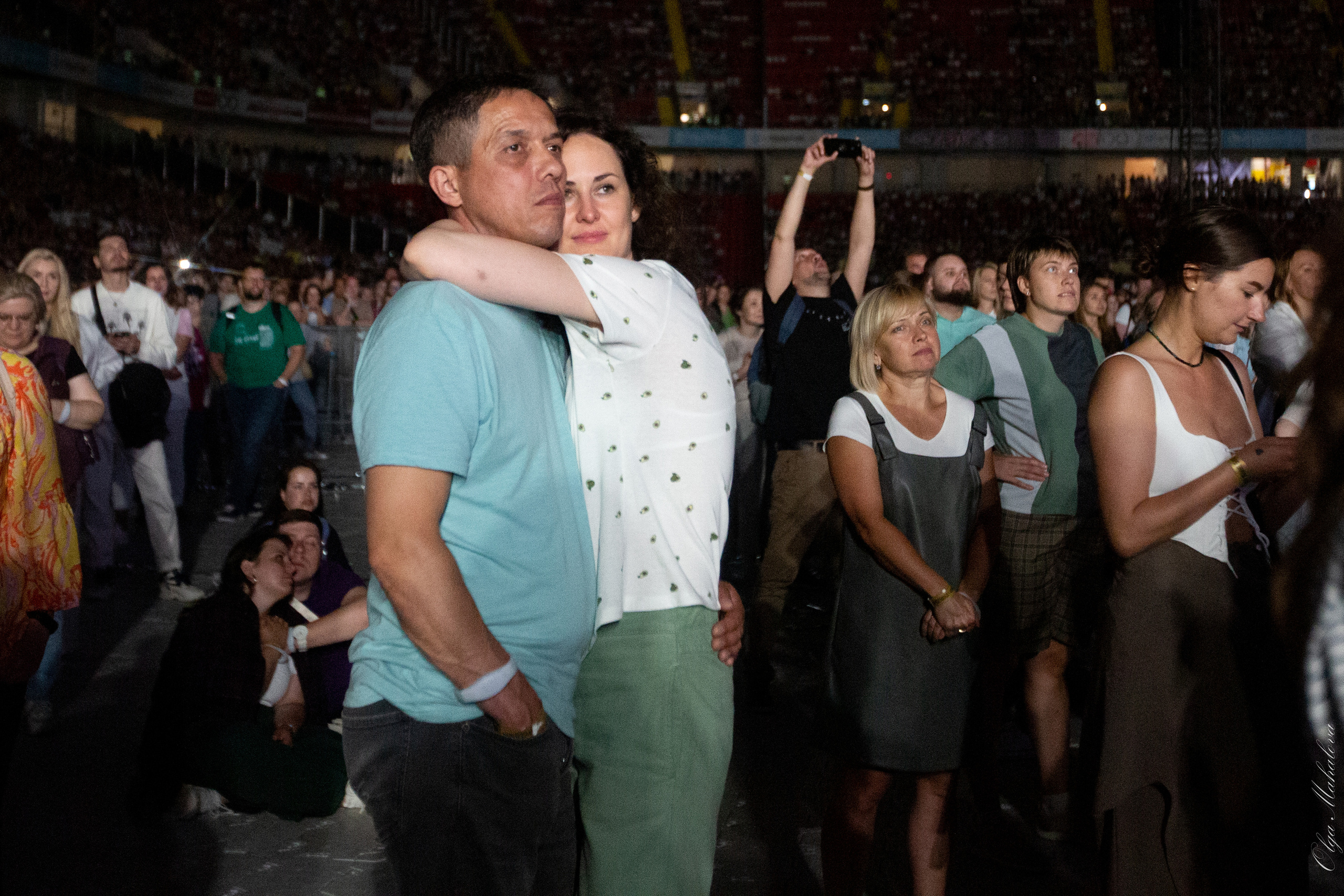 Диана Арбенина и Ночные Снайперы, Открытие Банк Арена. Фотограф Ольга Махалова — Санкт-Петербург, Москва, Нижний Новгород