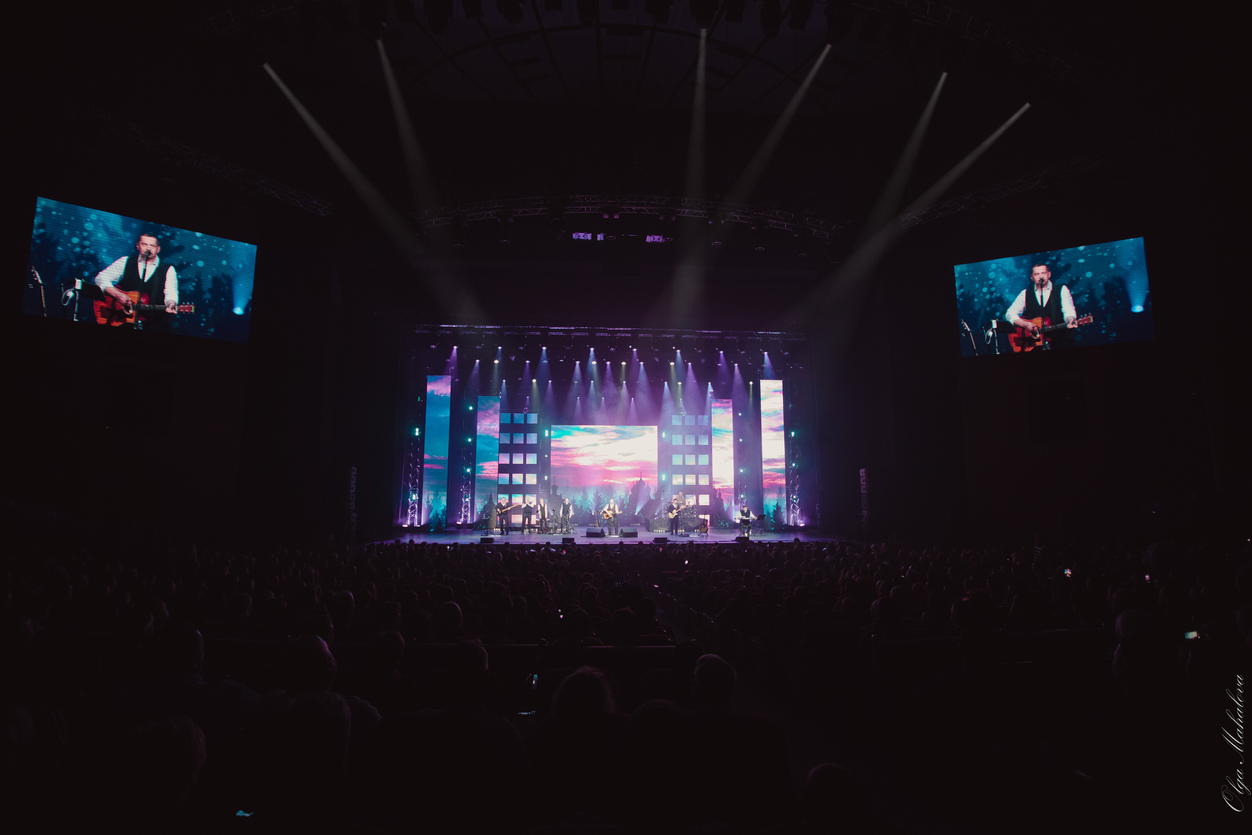 Любэ в Crocus City Hall. Фотограф Ольга Махалова — Санкт-Петербург, Москва, Нижний Новгород