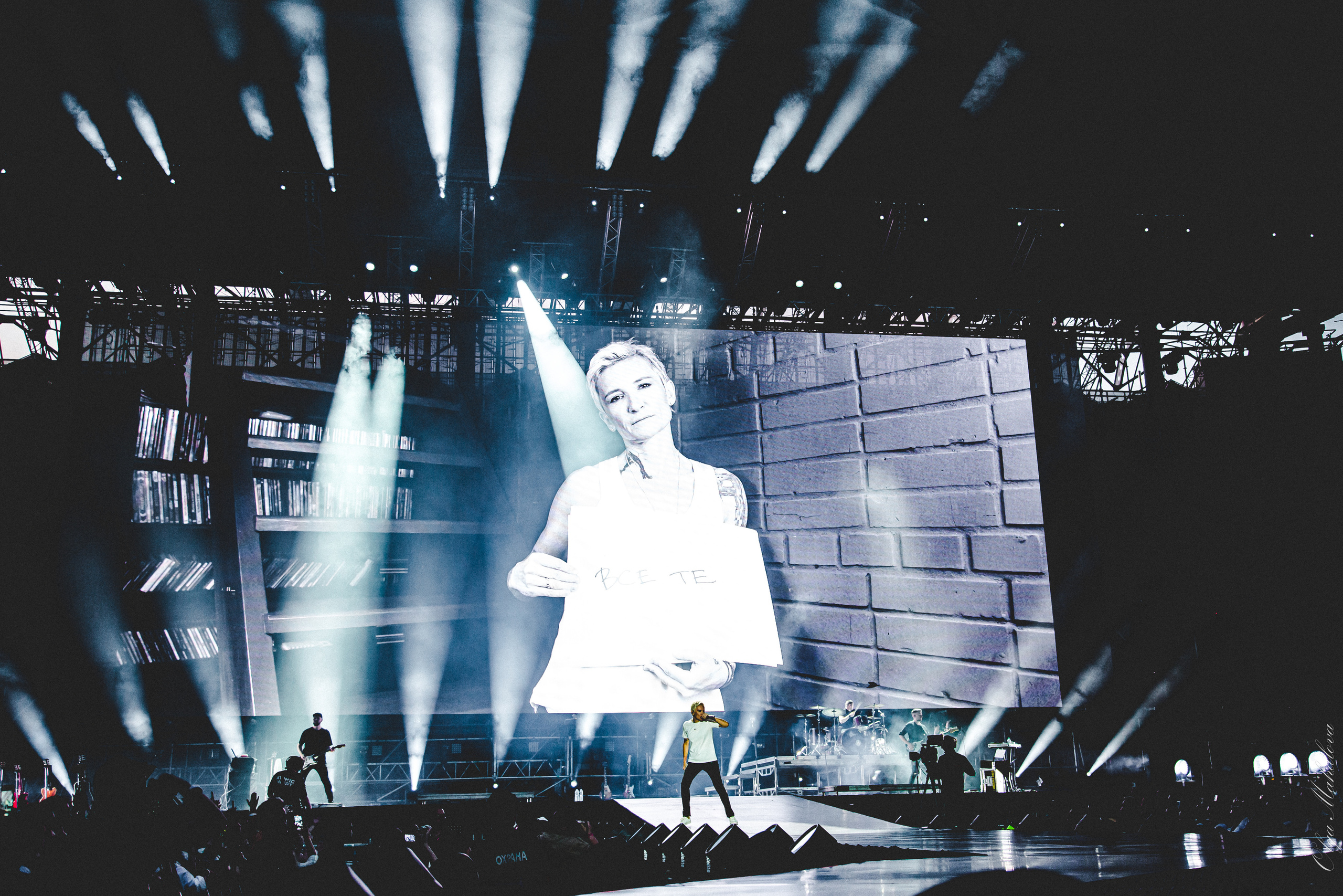 Диана Арбенина и Ночные Снайперы, Открытие Банк Арена. Фотограф Ольга Махалова — Санкт-Петербург, Москва, Нижний Новгород