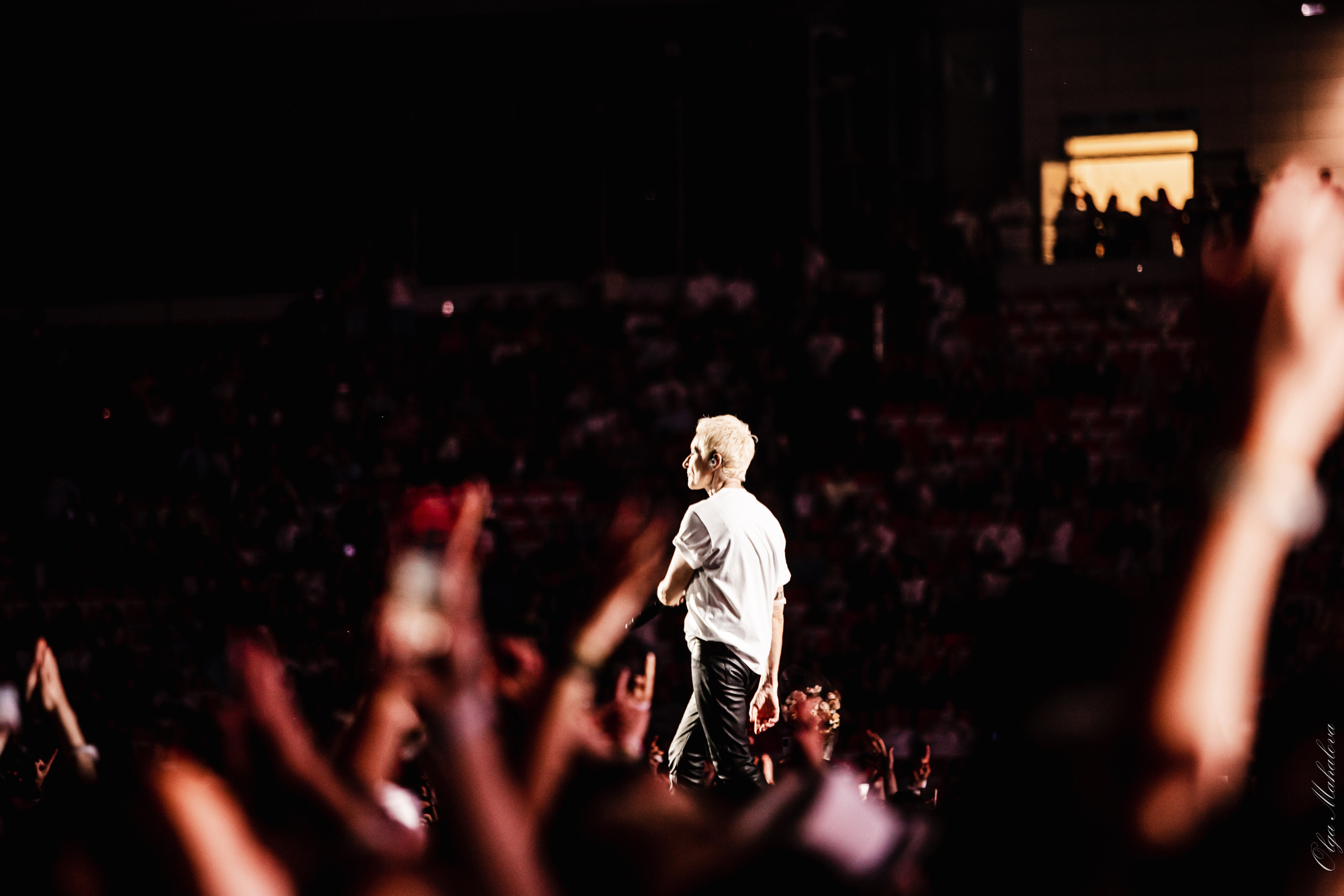 Диана Арбенина и Ночные Снайперы, Открытие Банк Арена. Фотограф Ольга Махалова — Санкт-Петербург, Москва, Нижний Новгород