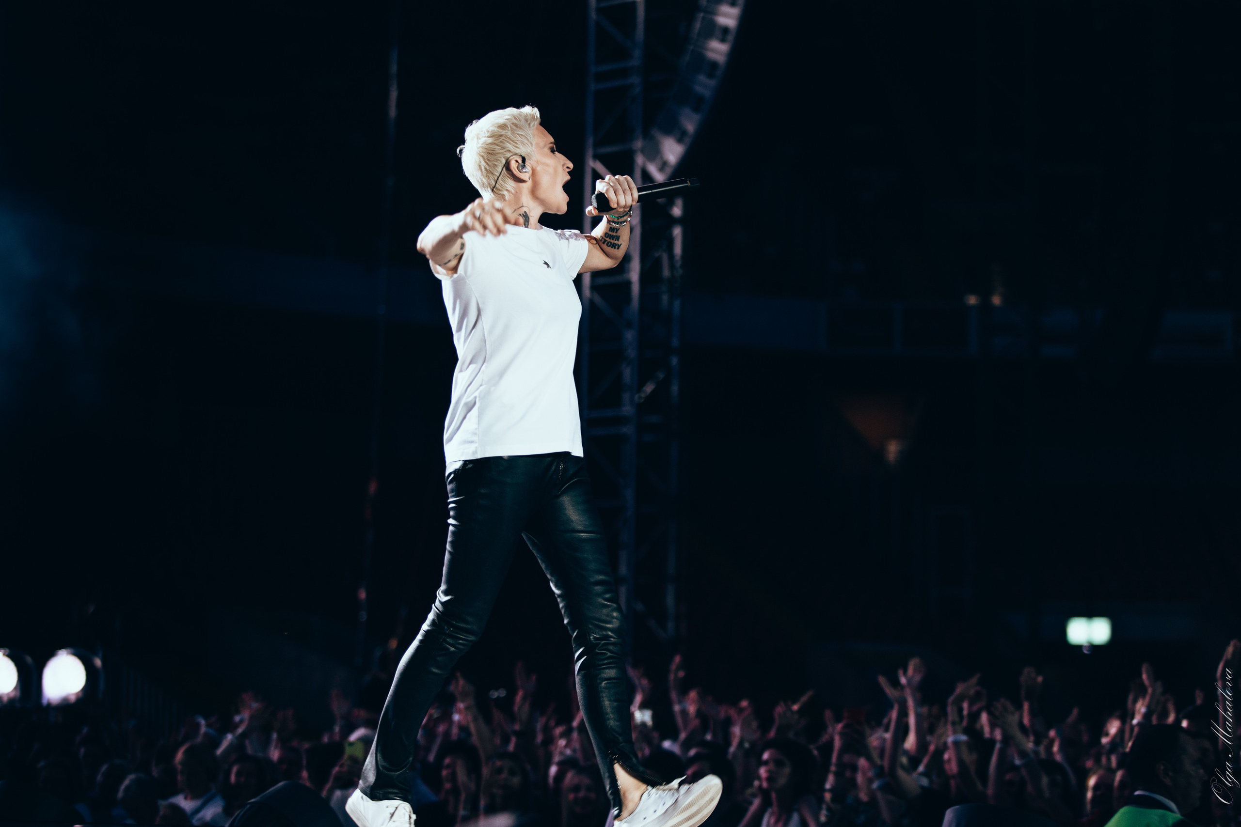 Диана Арбенина и Ночные Снайперы, Открытие Банк Арена. Фотограф Ольга Махалова — Санкт-Петербург, Москва, Нижний Новгород