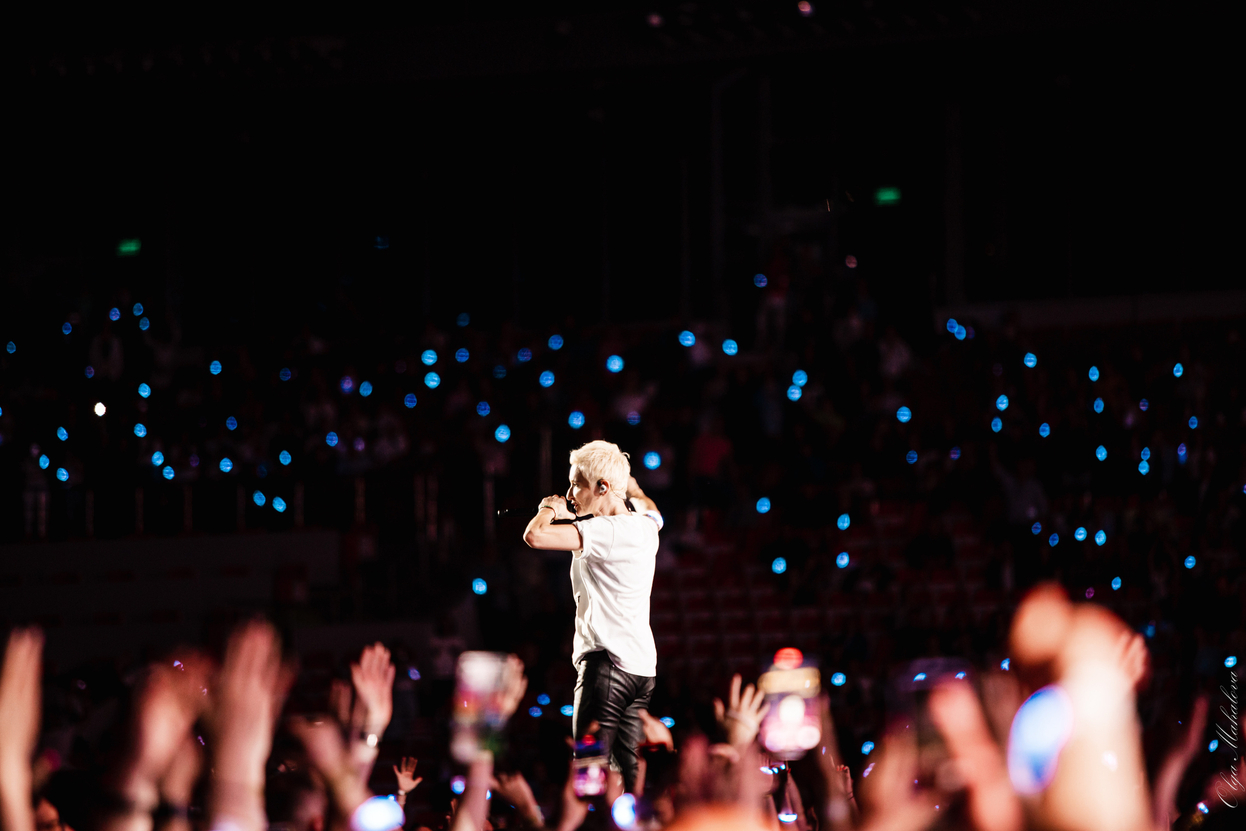 Диана Арбенина и Ночные Снайперы, Открытие Банк Арена. Фотограф Ольга Махалова — Санкт-Петербург, Москва, Нижний Новгород