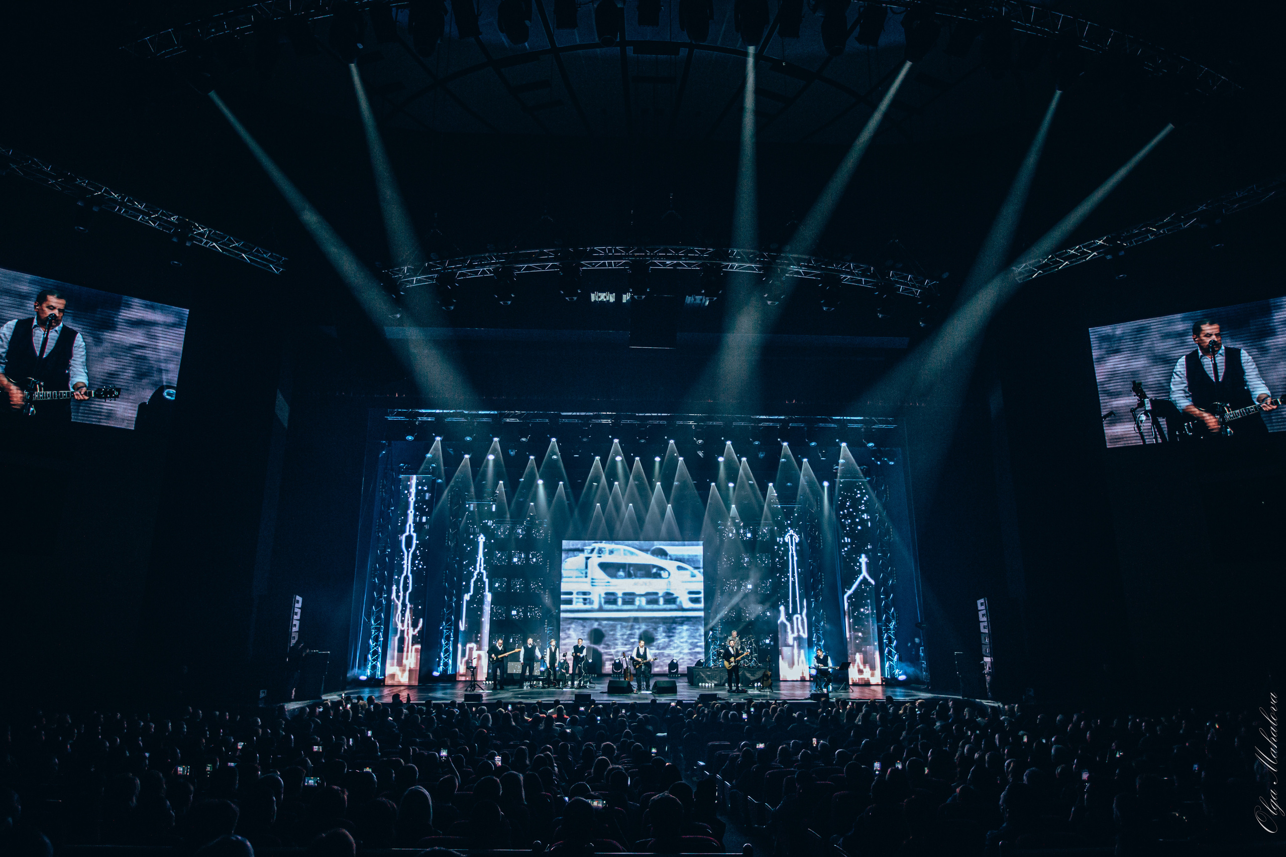 Любэ в Crocus City Hall. Фотограф Ольга Махалова — Санкт-Петербург, Москва, Нижний Новгород