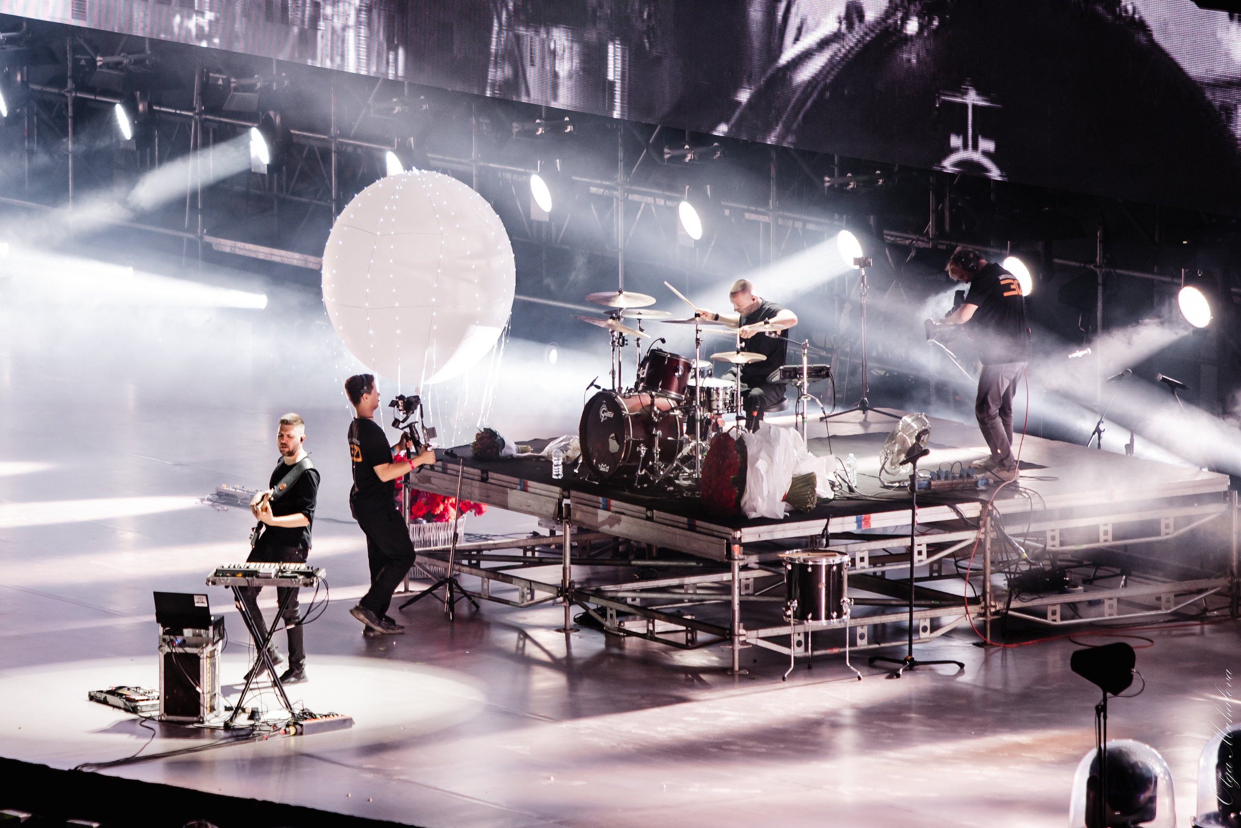 Диана Арбенина и Ночные Снайперы, Открытие Банк Арена. Фотограф Ольга Махалова — Санкт-Петербург, Москва, Нижний Новгород