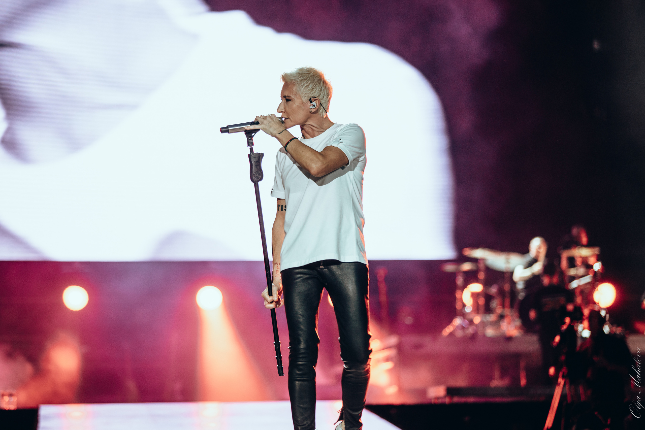 Диана Арбенина и Ночные Снайперы, Открытие Банк Арена. Фотограф Ольга Махалова — Санкт-Петербург, Москва, Нижний Новгород