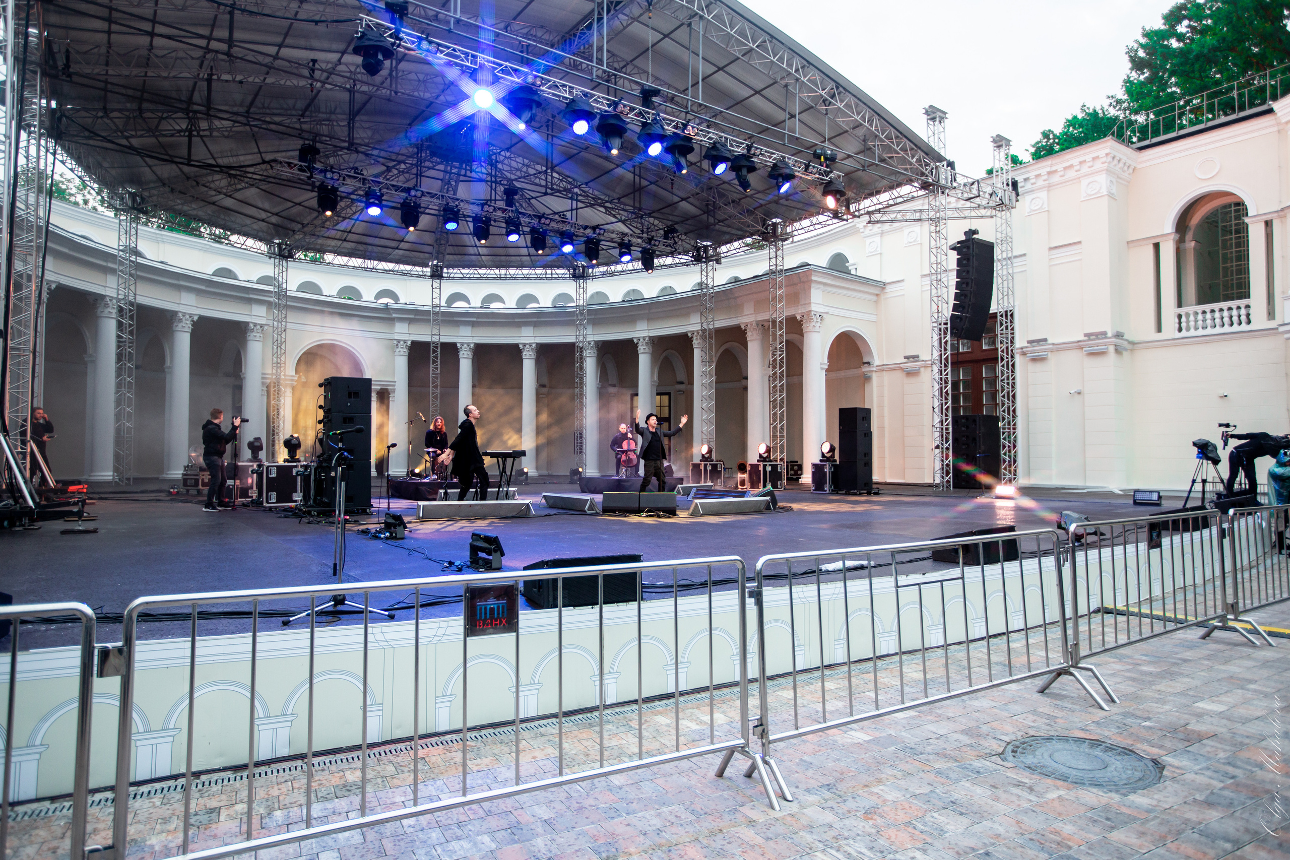 Zero People в Зеленом театре ВДНХ. Фотограф Ольга Махалова — Санкт-Петербург, Москва, Нижний Новгород